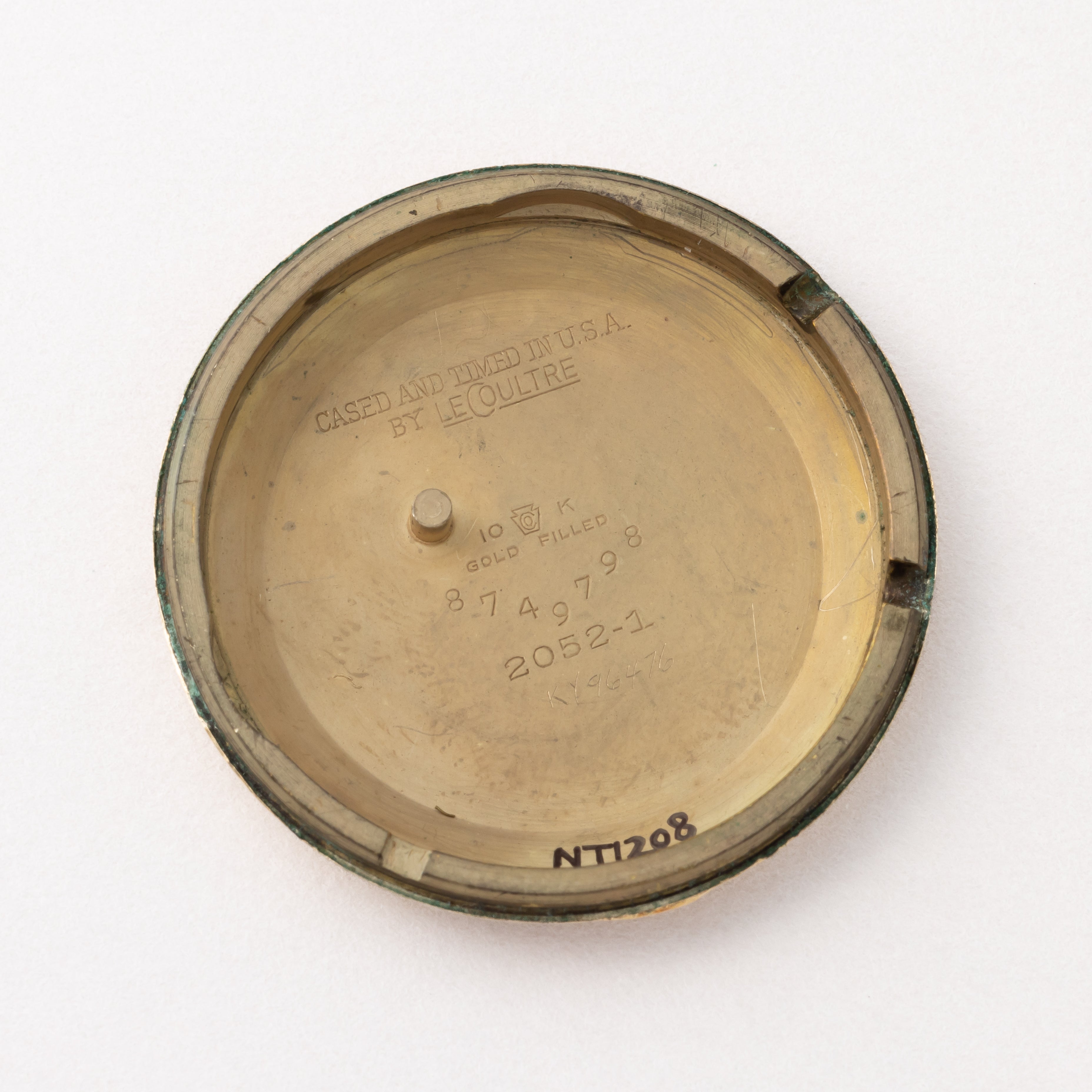 ルクルト リストアラームファーストモデル 1950年代製 ツートンブラックミラーブルズアイ10KGF