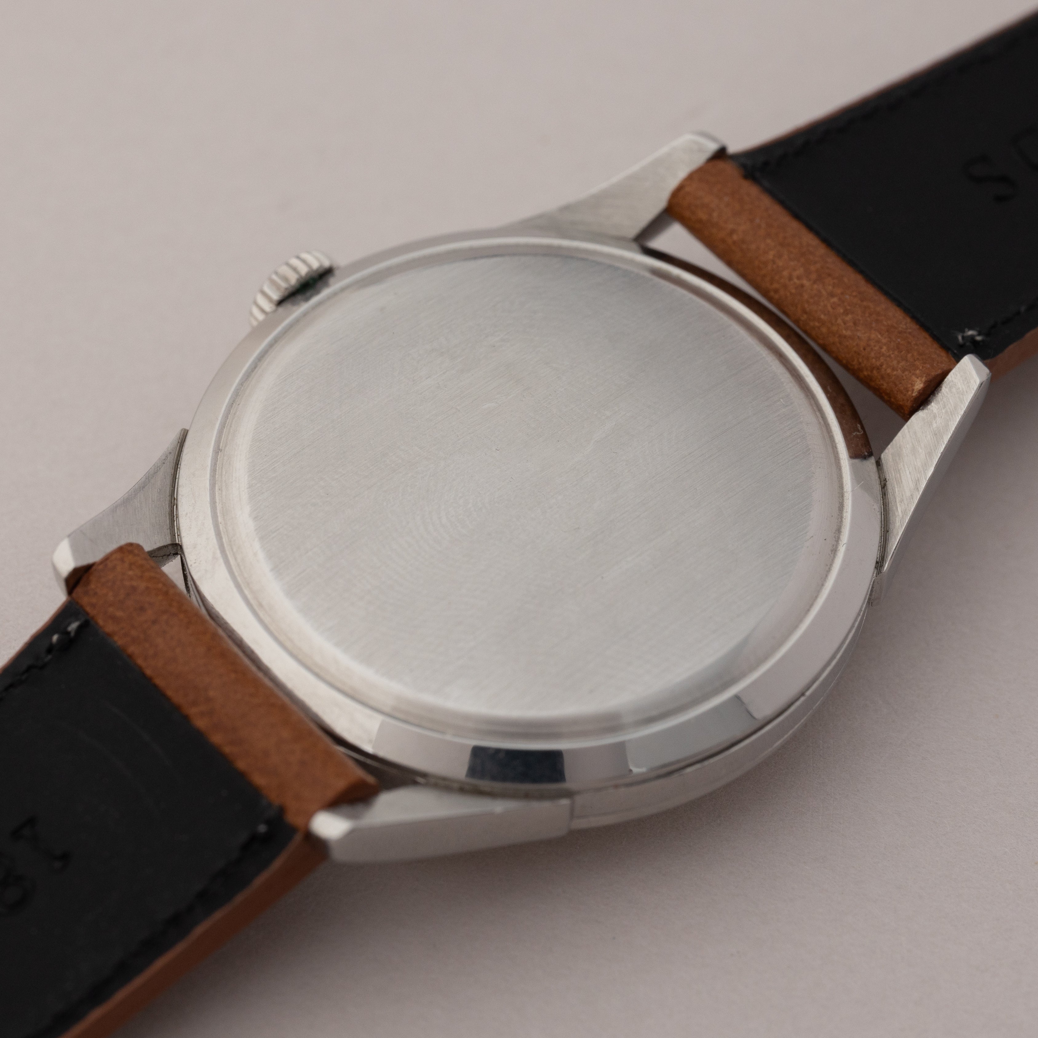 ロンジン Cal.12.68Z 1959年製 ステンレスケース オリジナルダイヤル 純正尾錠付