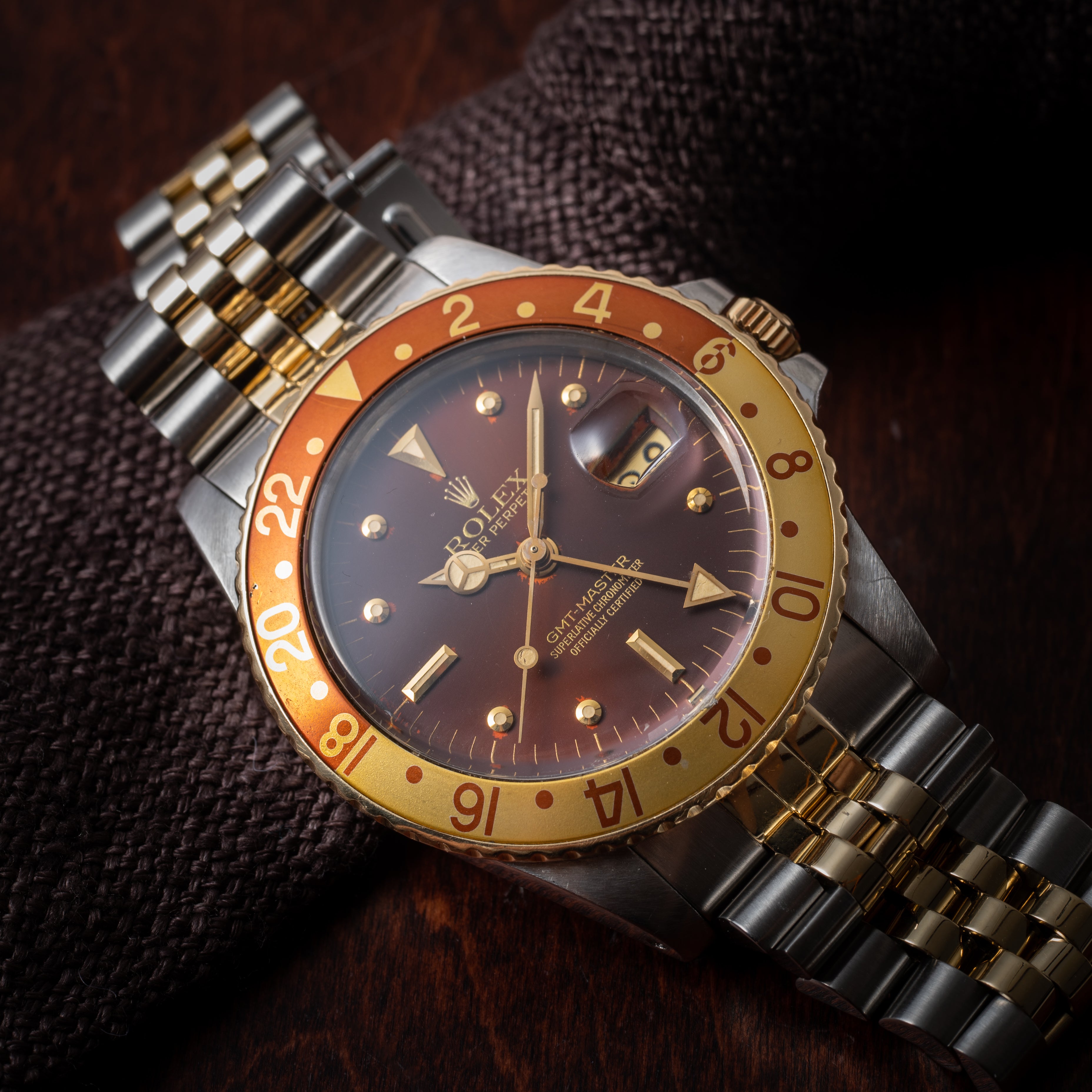 ロレックス GMTマスター 1979年製 茶ツボ Ref.16753