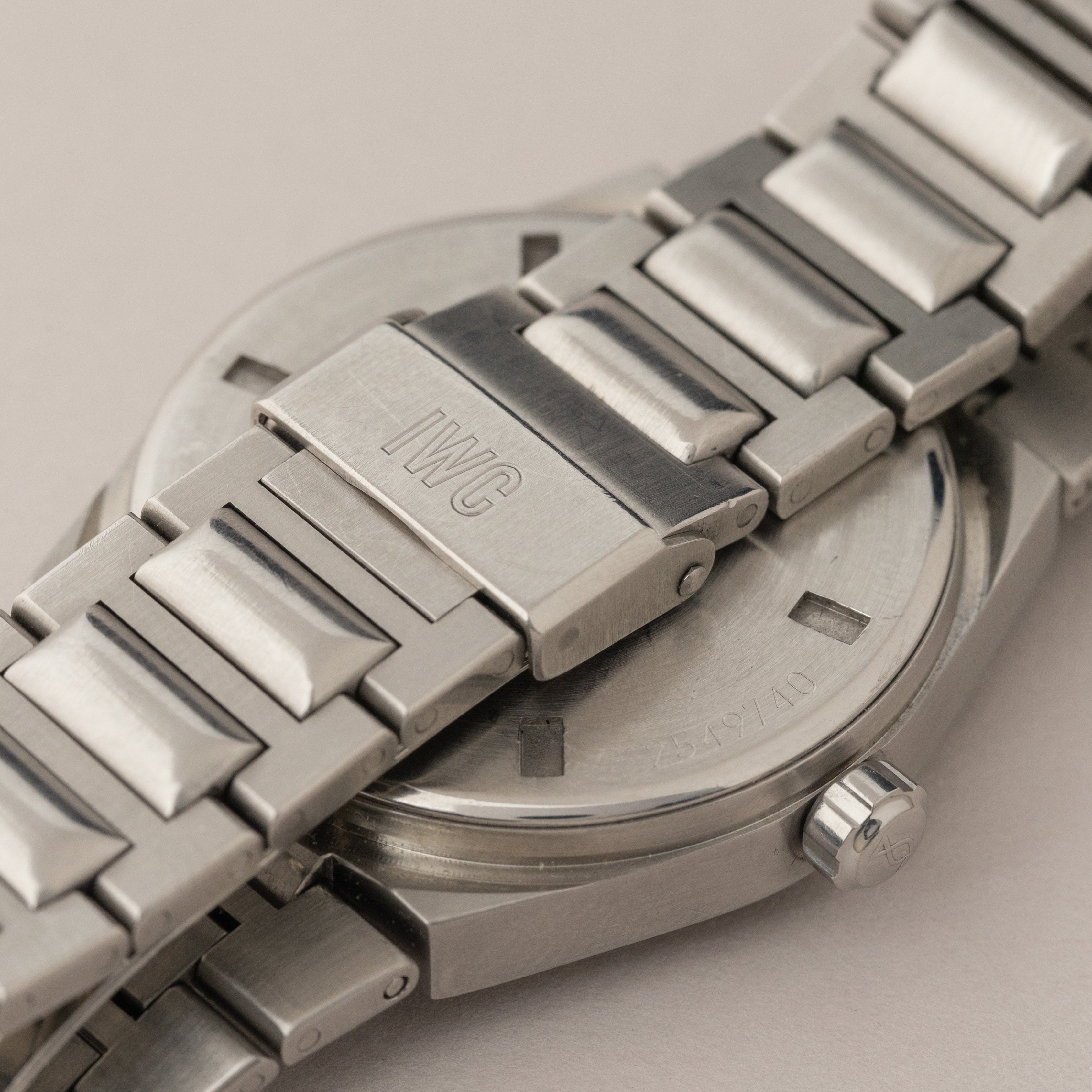 IWC インヂュニア Ref.3521 ホワイトダイヤル 1993年製 Cal.887/2 クロノメーター