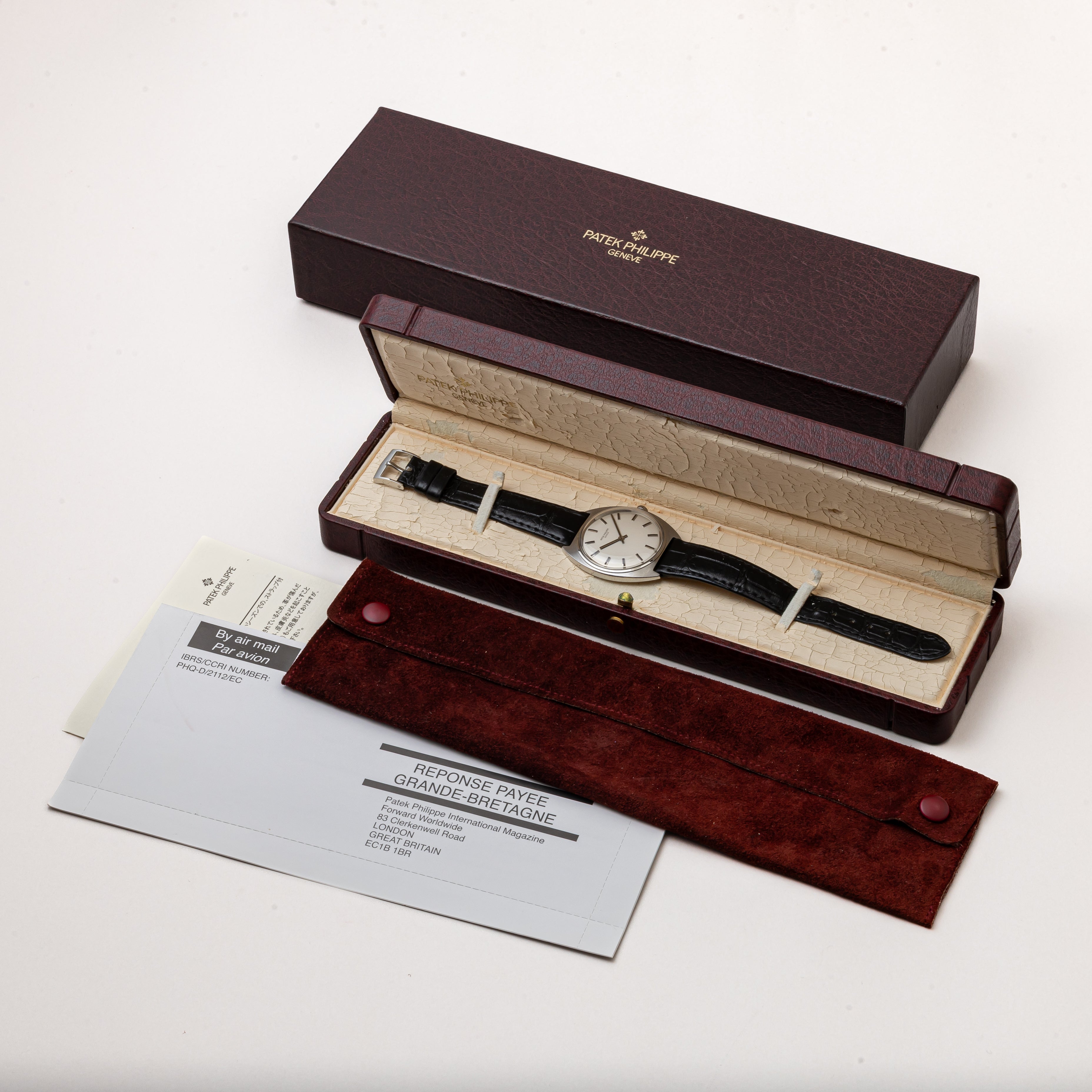 パテックフィリップ トノーケース SS 手巻き 1970年代