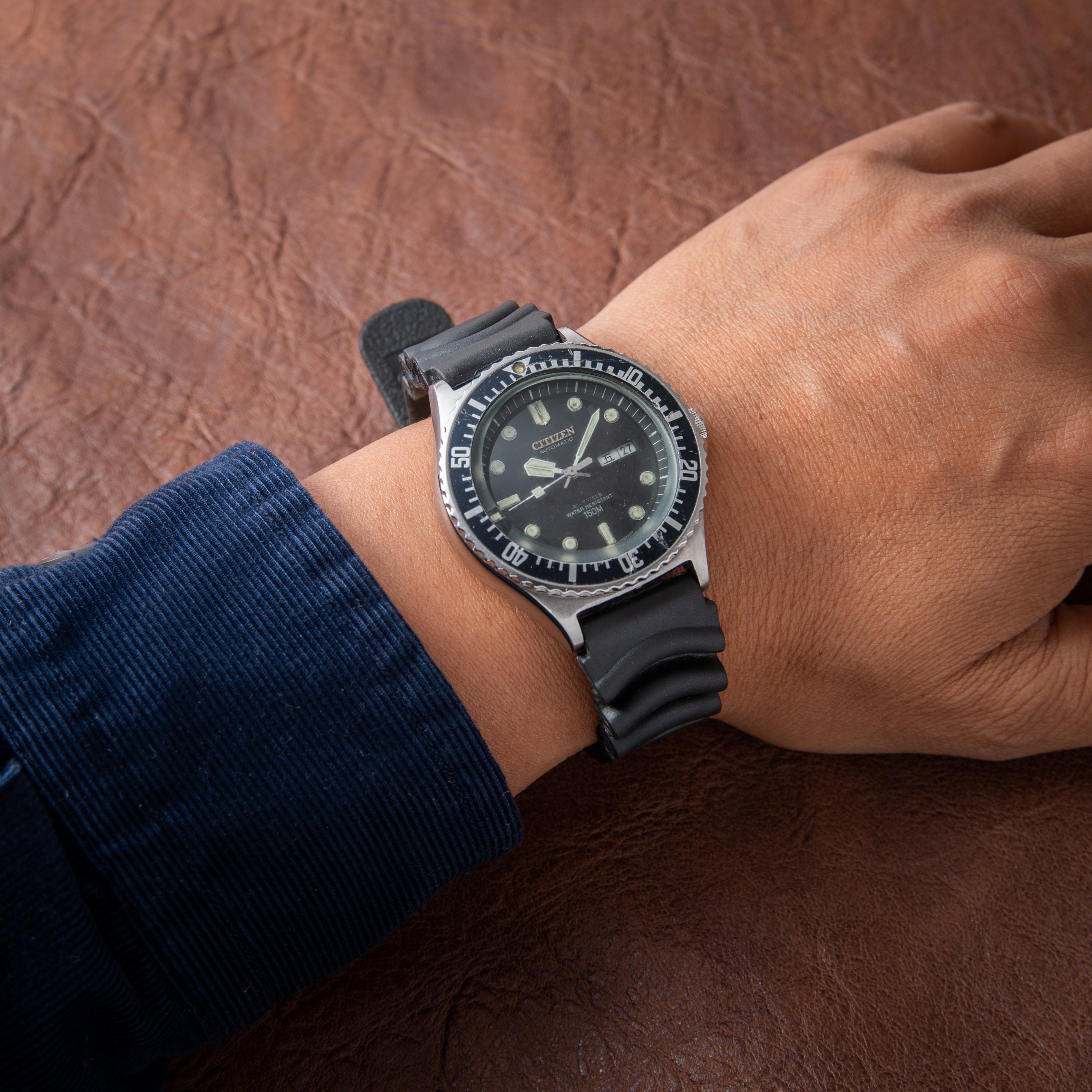 シチズン ダイバー 150M 1980年製/昭和55年製 中英カレンダー