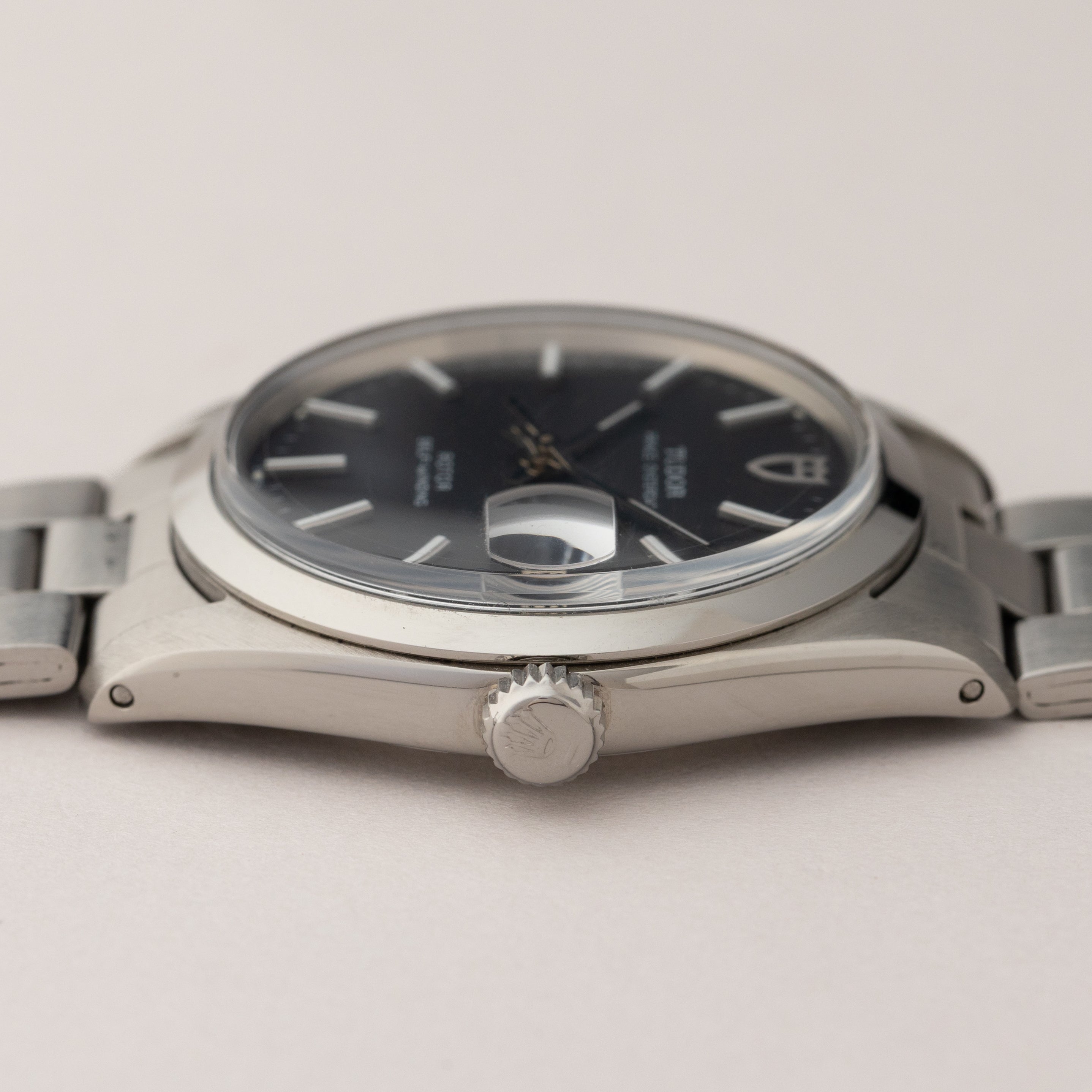 チューダー 1979年製 プリンスオイスターデイト リダンブラックダイヤル ロレックスブレス