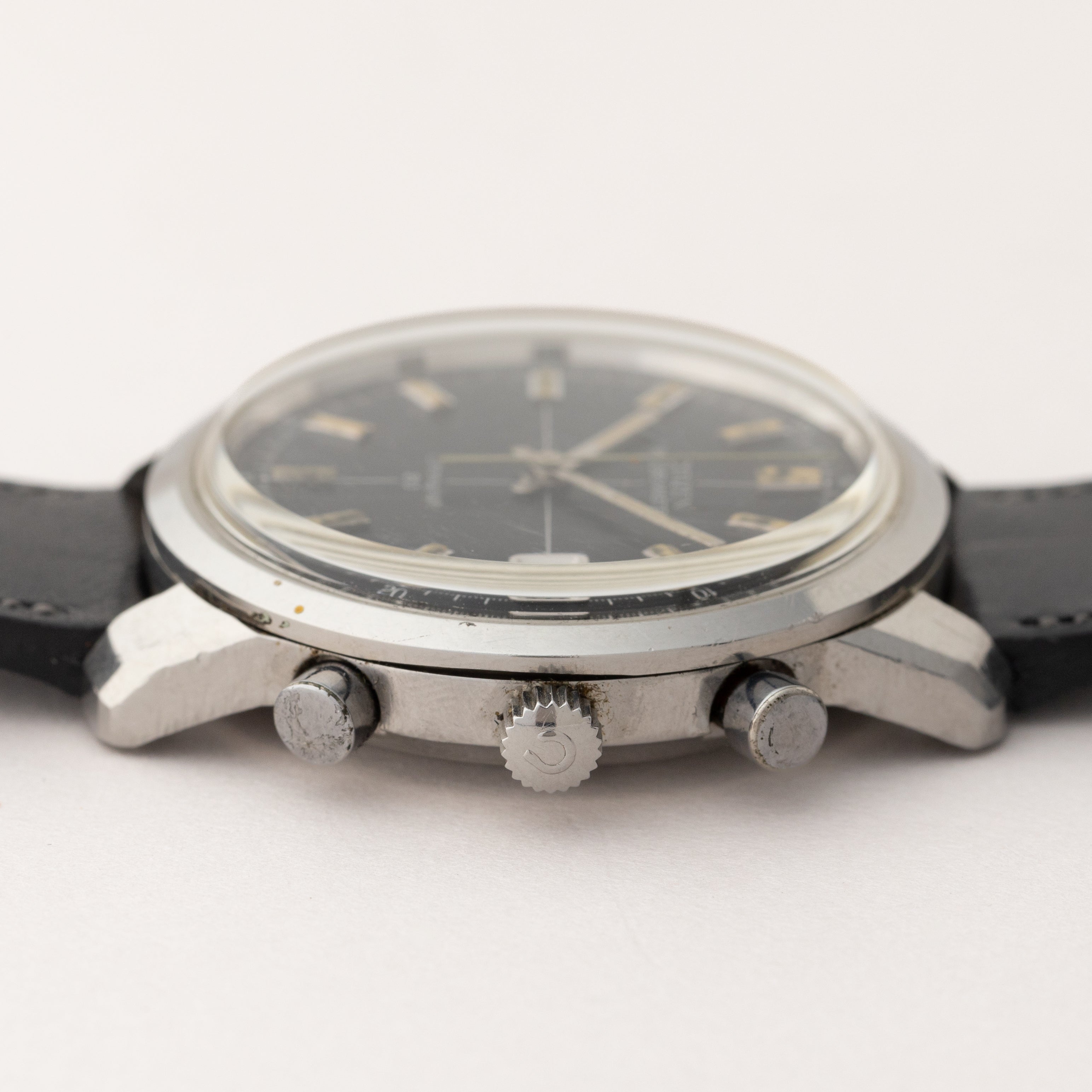 シチズン レコードマスター 1968年製 フライバック クロノグラフ ブラックダイヤル