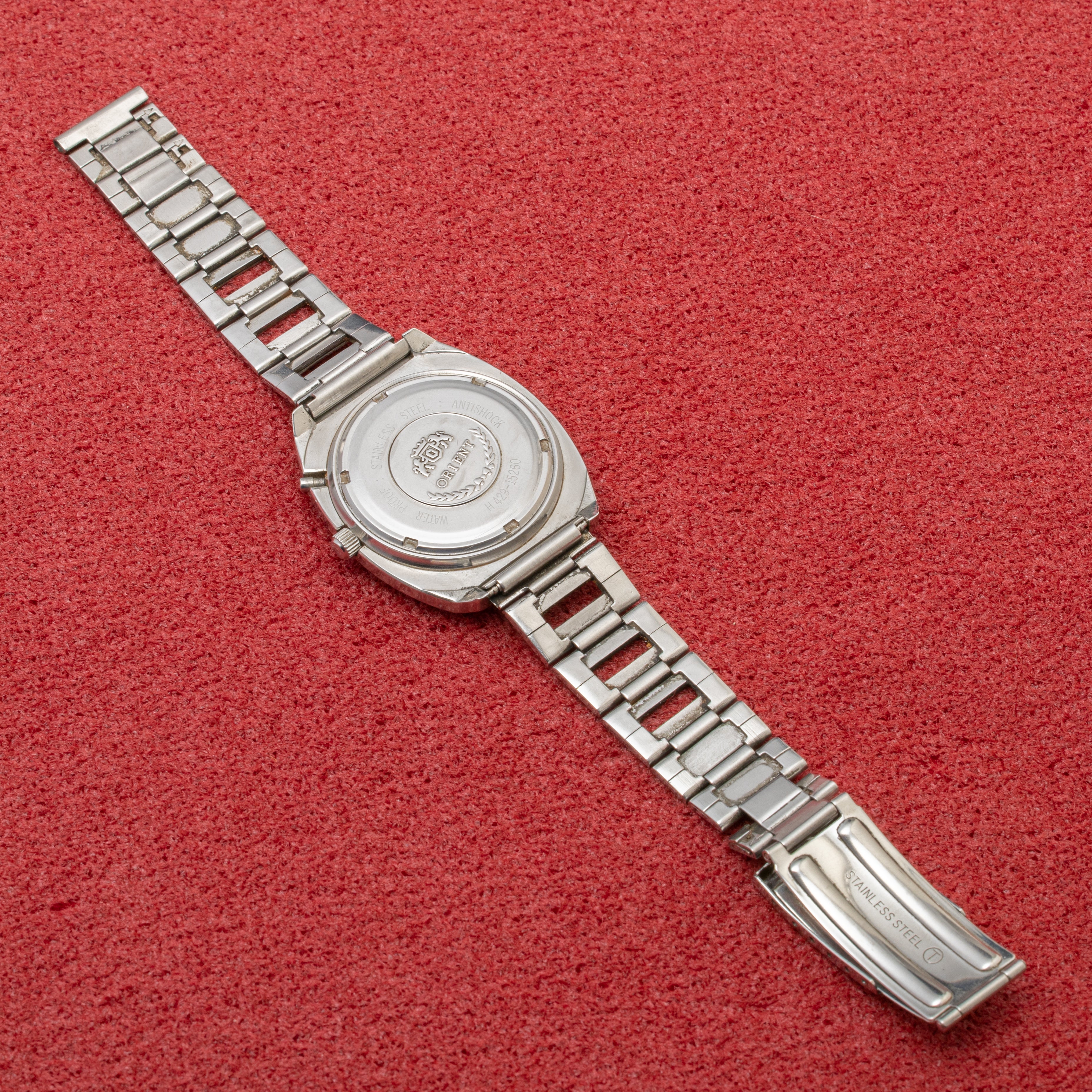 オリエント クロノエース クリスタル 1970年代 デイデイト