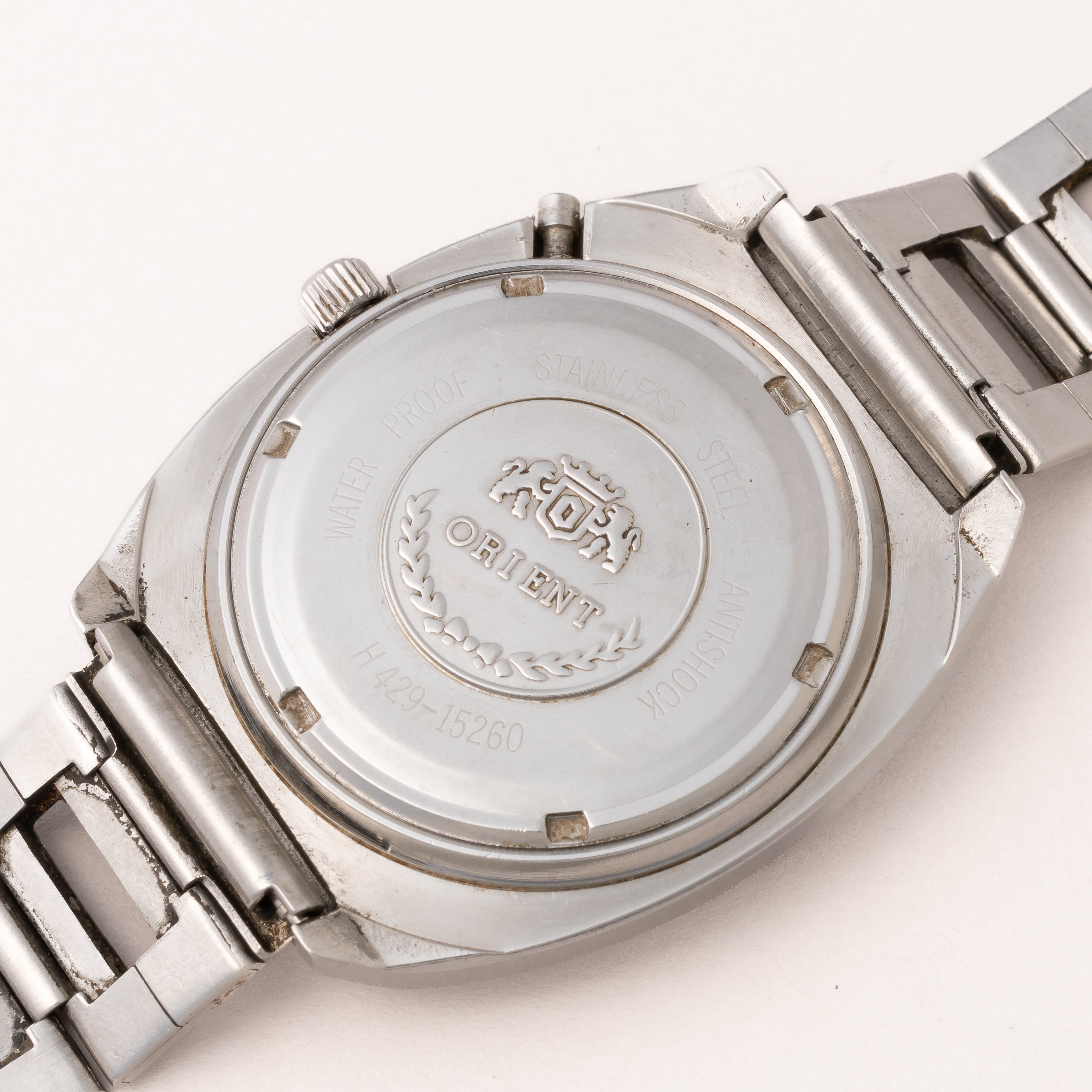 オリエント クロノエース クリスタル 1970年代 デイデイト