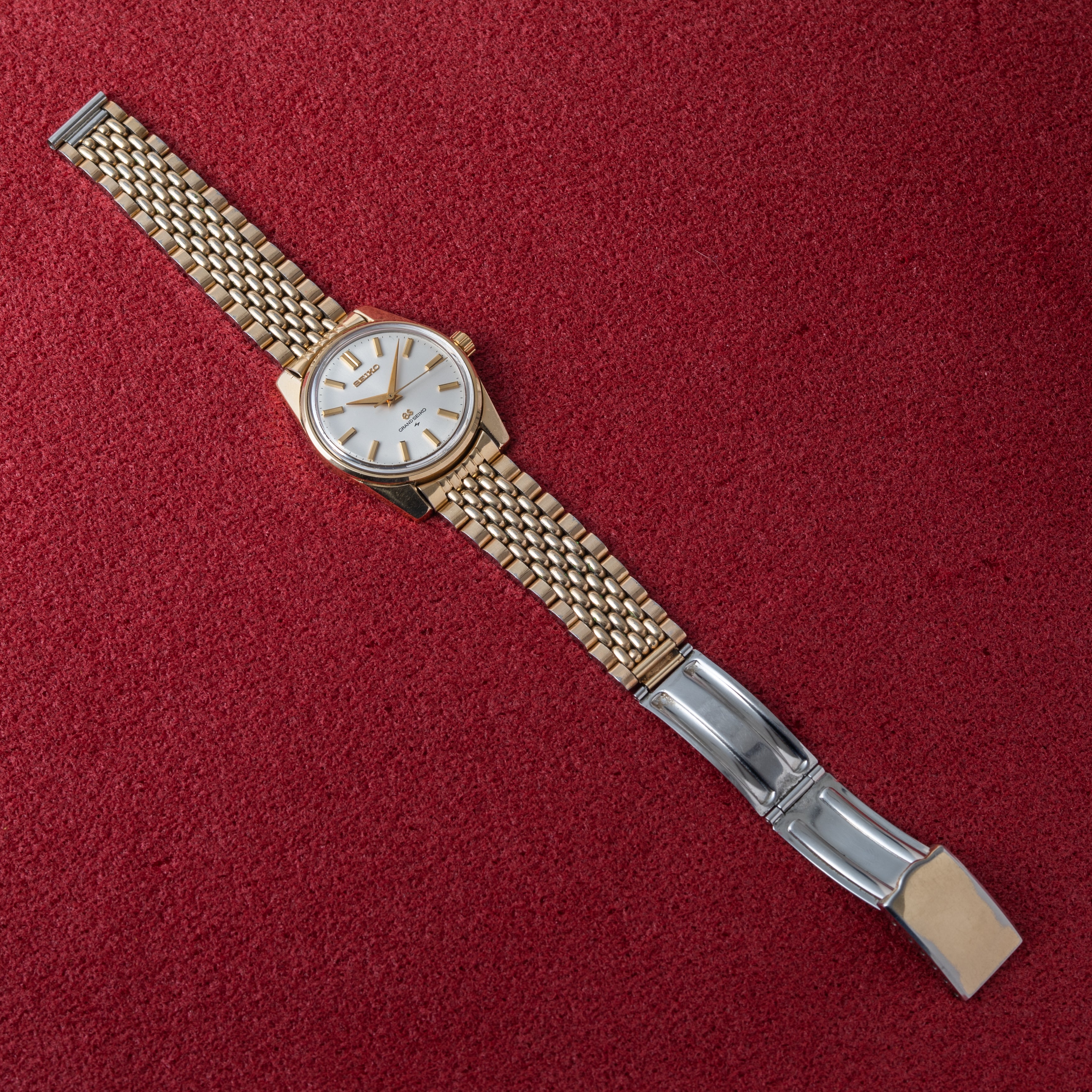 44グランドセイコー CAP GOLD 1967年製 手巻き 44GS Ref.4420-9990