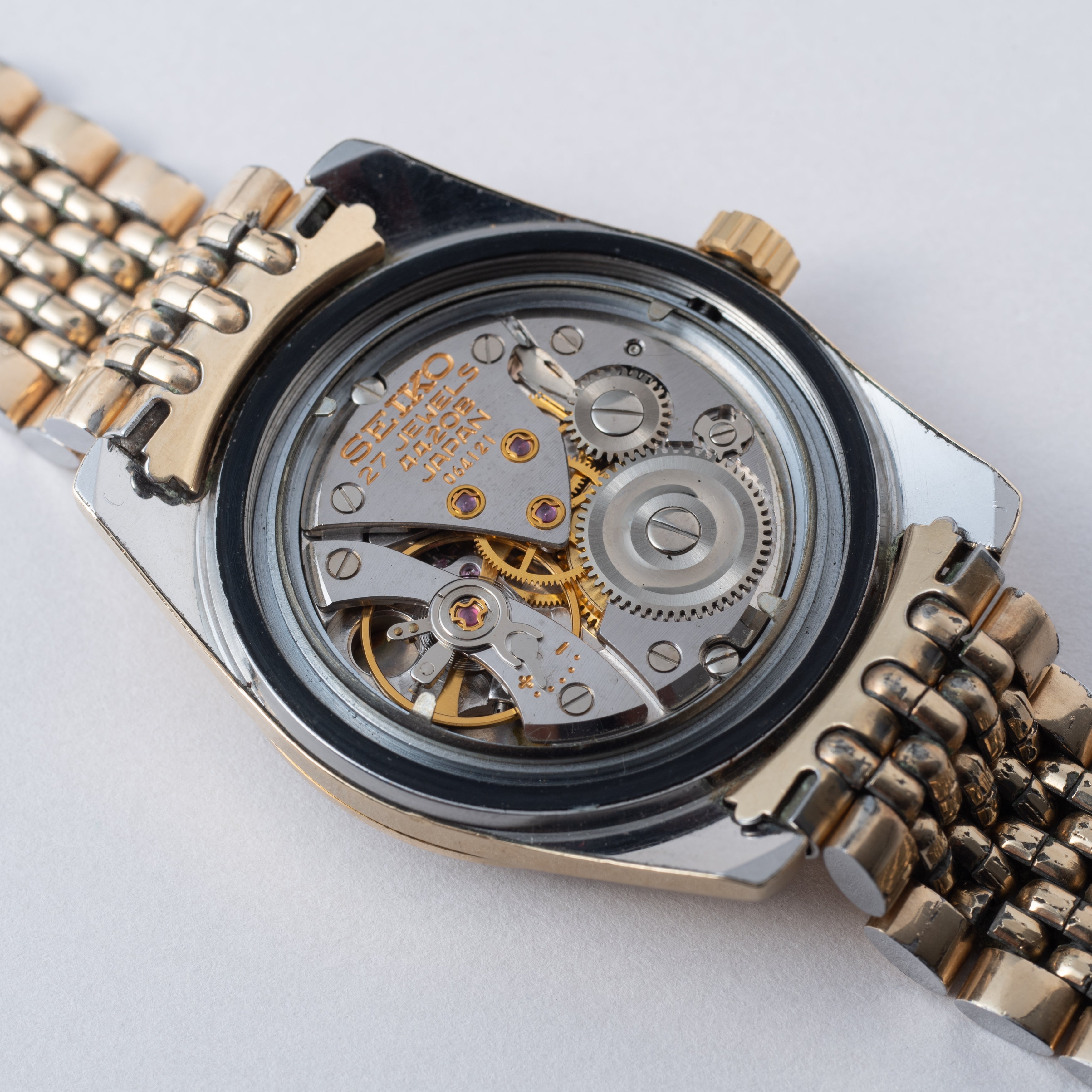 44グランドセイコー CAP GOLD 1967年製 手巻き 44GS Ref.4420-9990