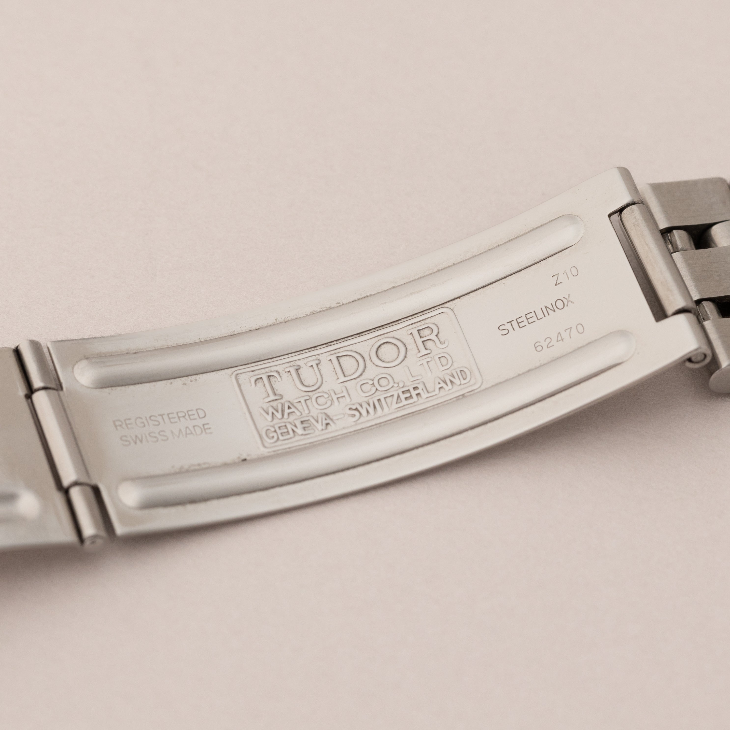 チューダー プリンスデイト 1997年製 ダークブルー 王冠リューズ 純正ステンレスブレス