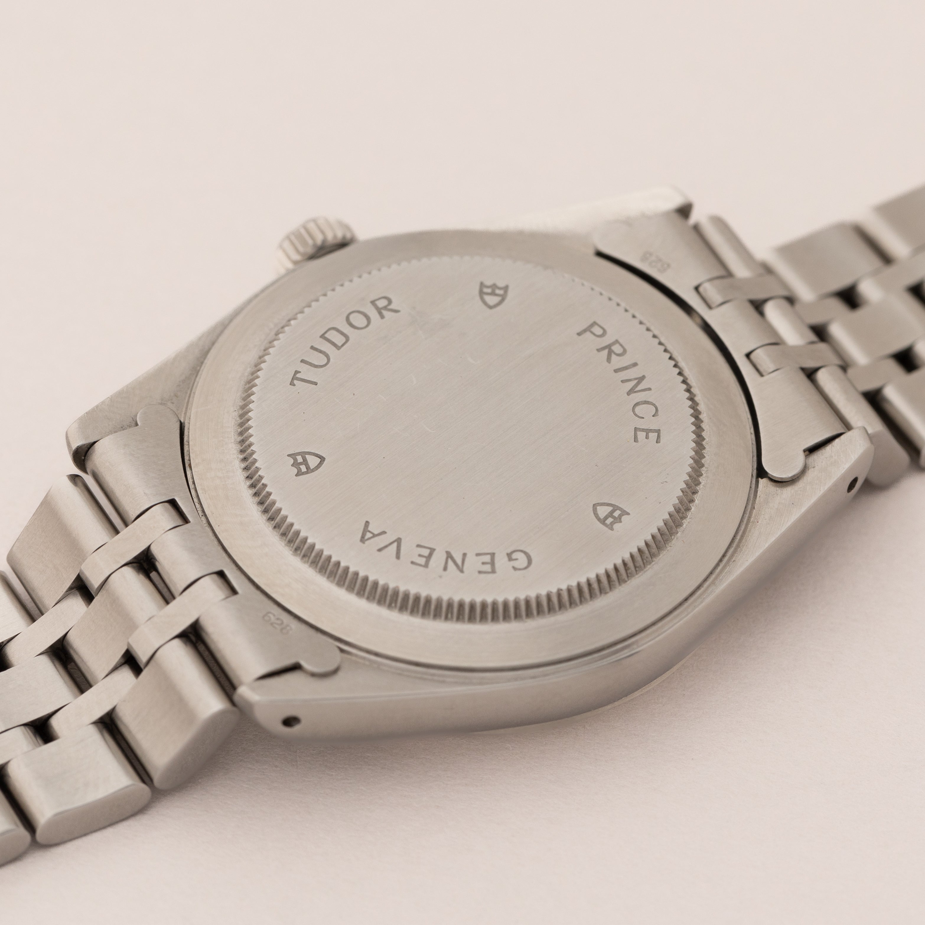 チューダー プリンスデイト 1997年製 ダークブルー 王冠リューズ 純正ステンレスブレス