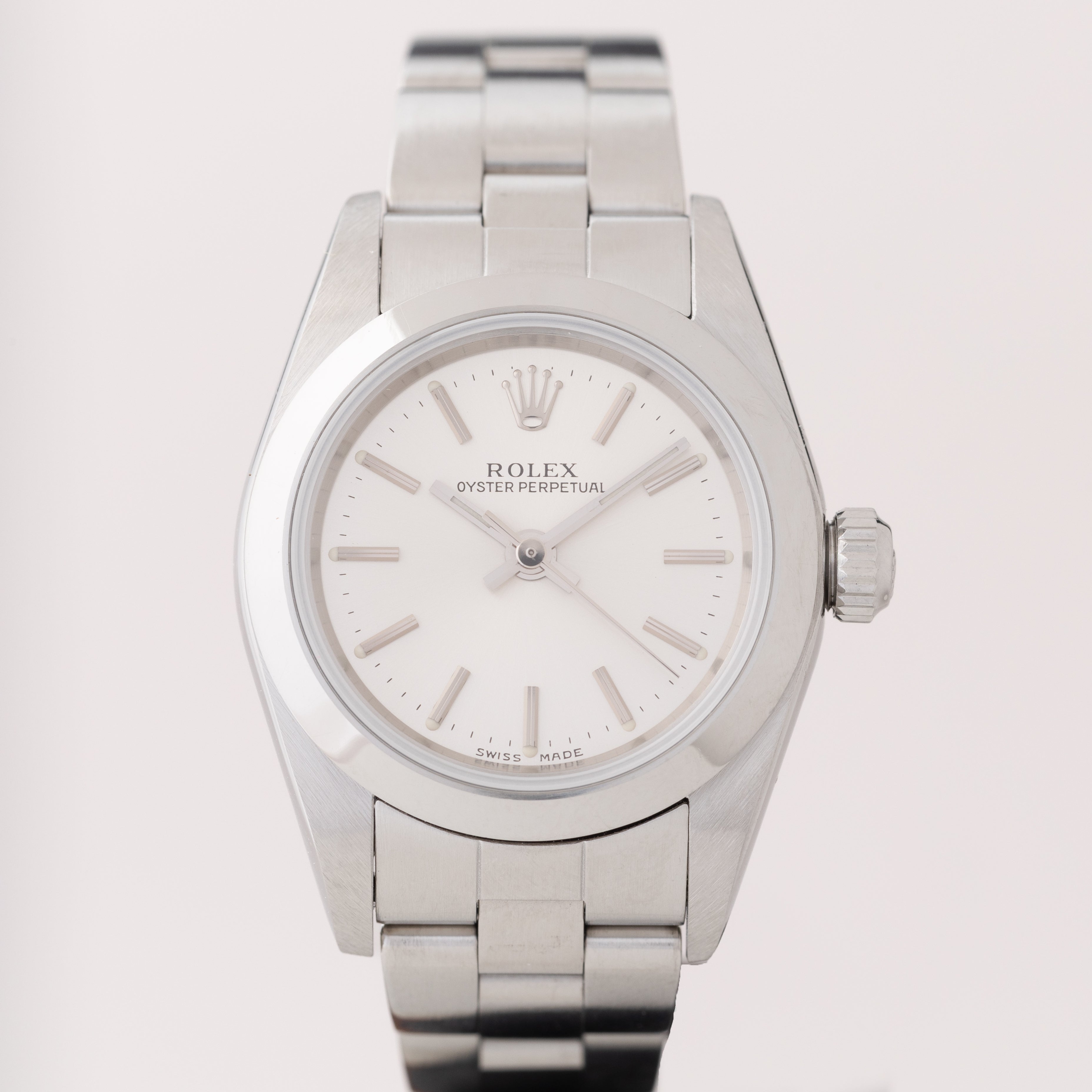 ロレックス レディース オイスターパーペチュアル Ref.76080 1998年~1999年製 シルバーダイヤル