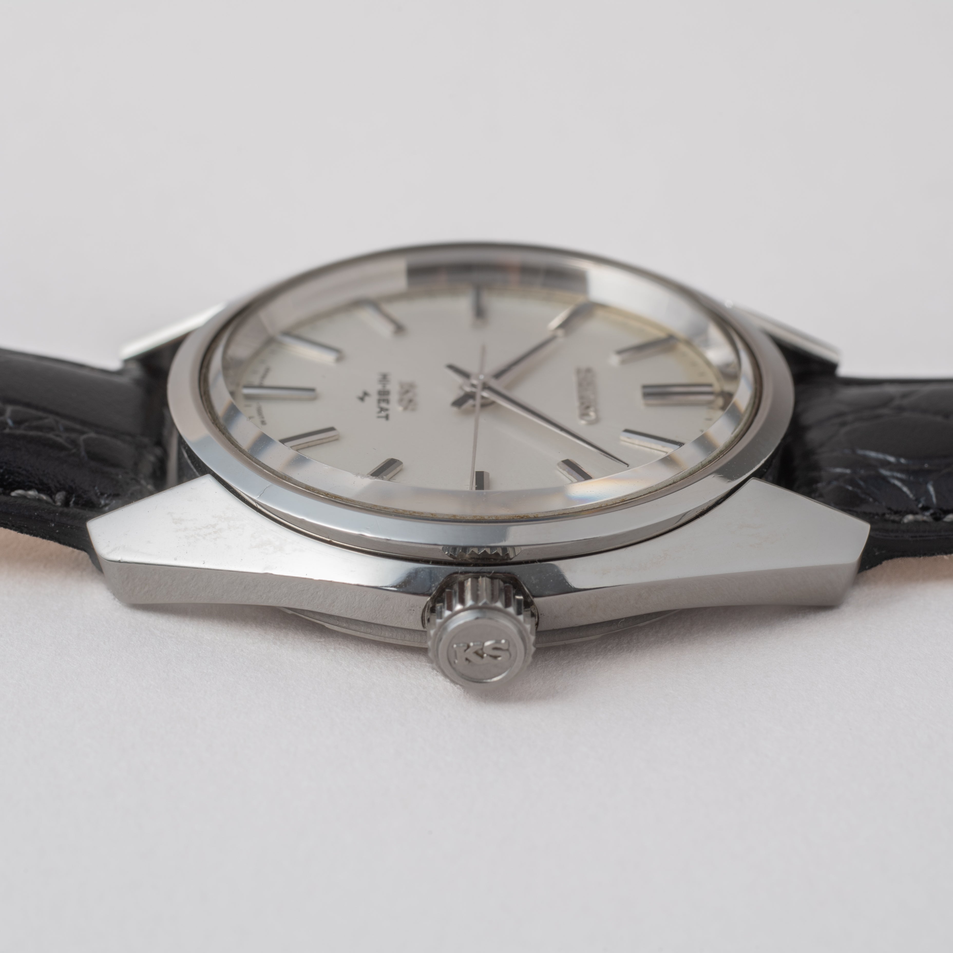 キングセイコー 1970年製/昭和45年製 ノンデイト Ref.45-7001 45KS 尾錠付き