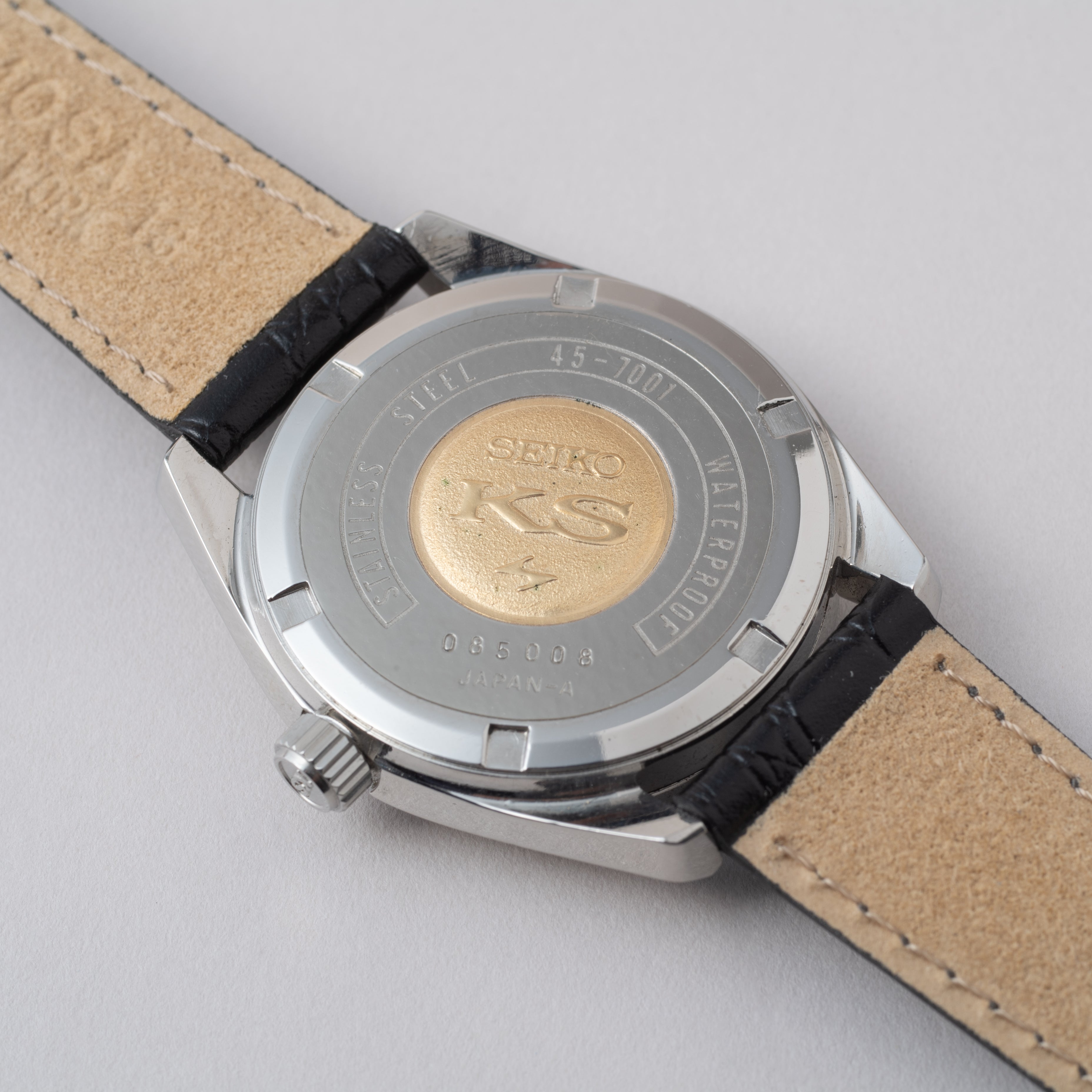 キングセイコー 1970年製/昭和45年製 ノンデイト Ref.45-7001 45KS 尾錠付き