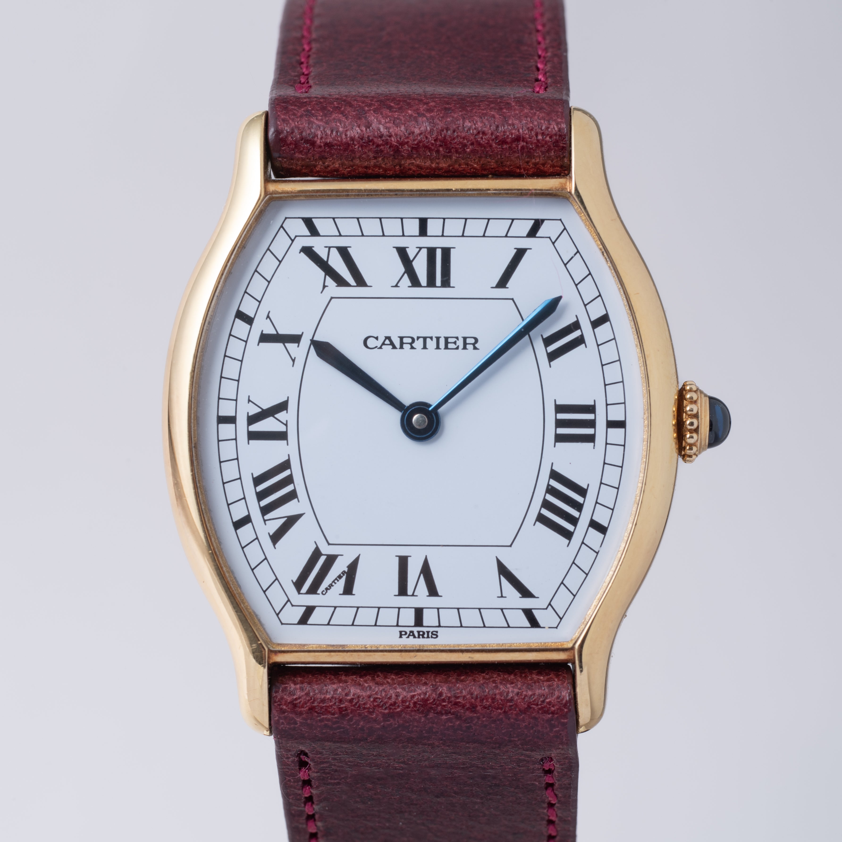 カルティエ トーチュLM PARIS 18金無垢イエローゴールド 1980年代製 パリスダイヤル