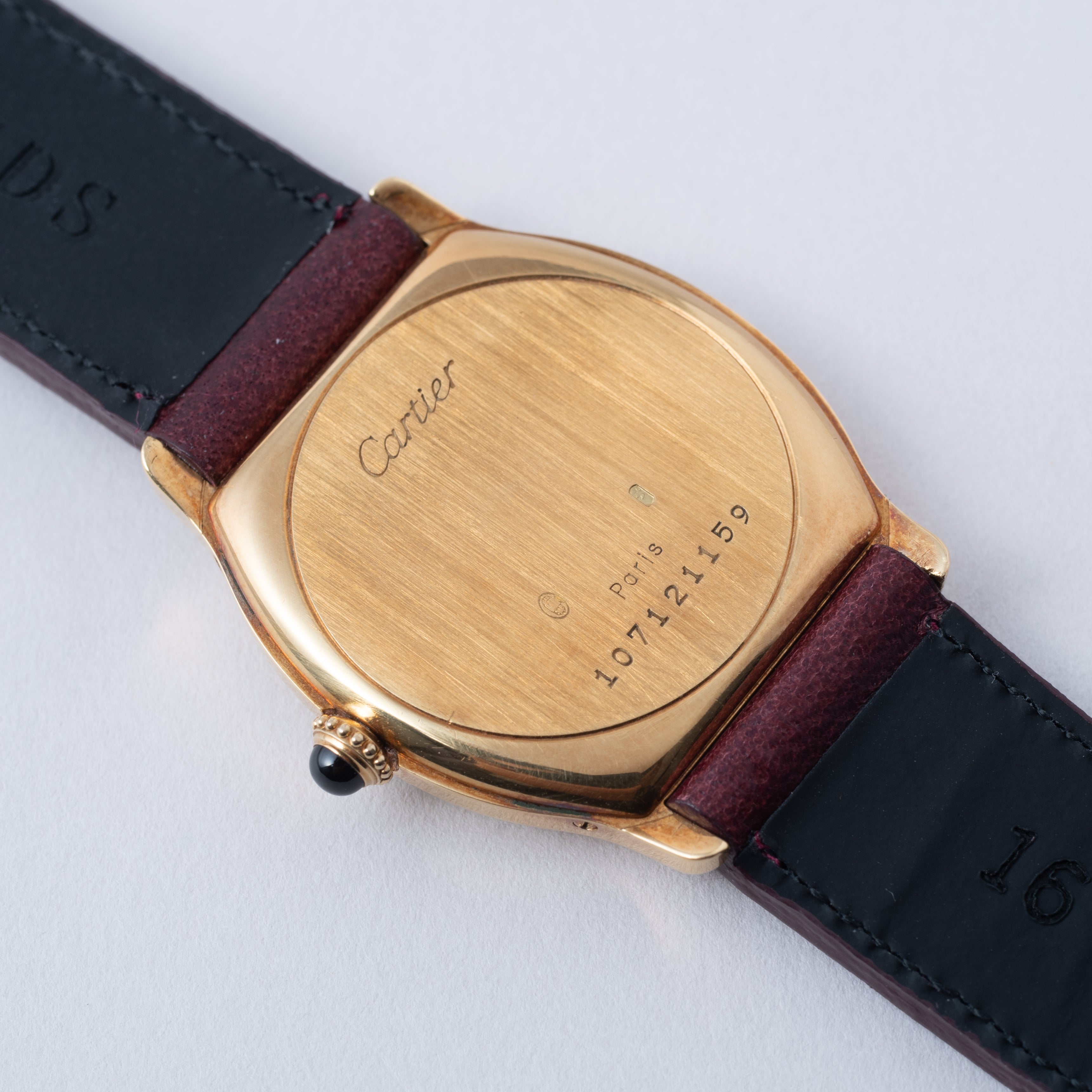 カルティエ トーチュLM PARIS 18金無垢イエローゴールド 1980年代製 パリスダイヤル