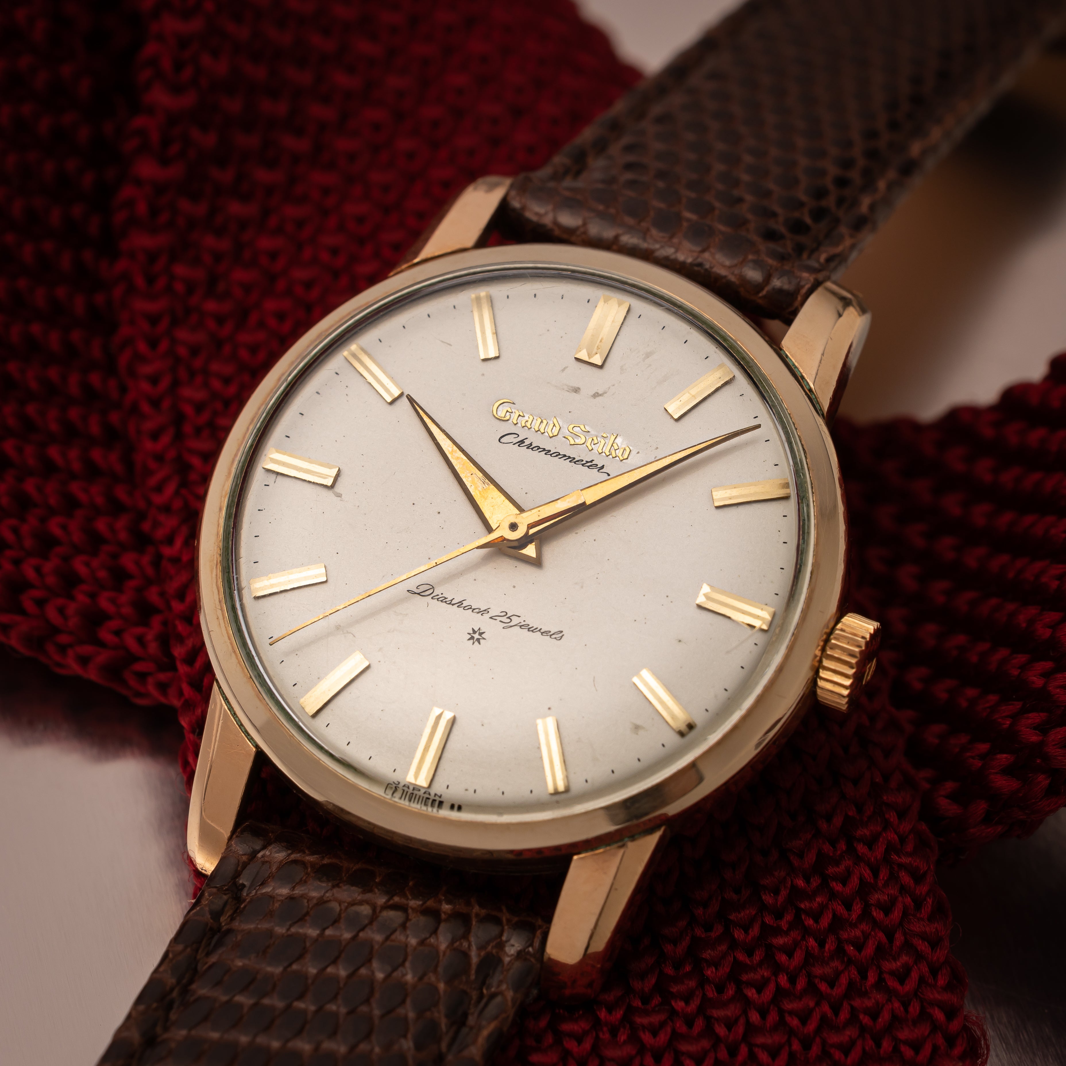 グランドセイコー ファースト 1963年製 14KGF 後期型 アップライトロゴ