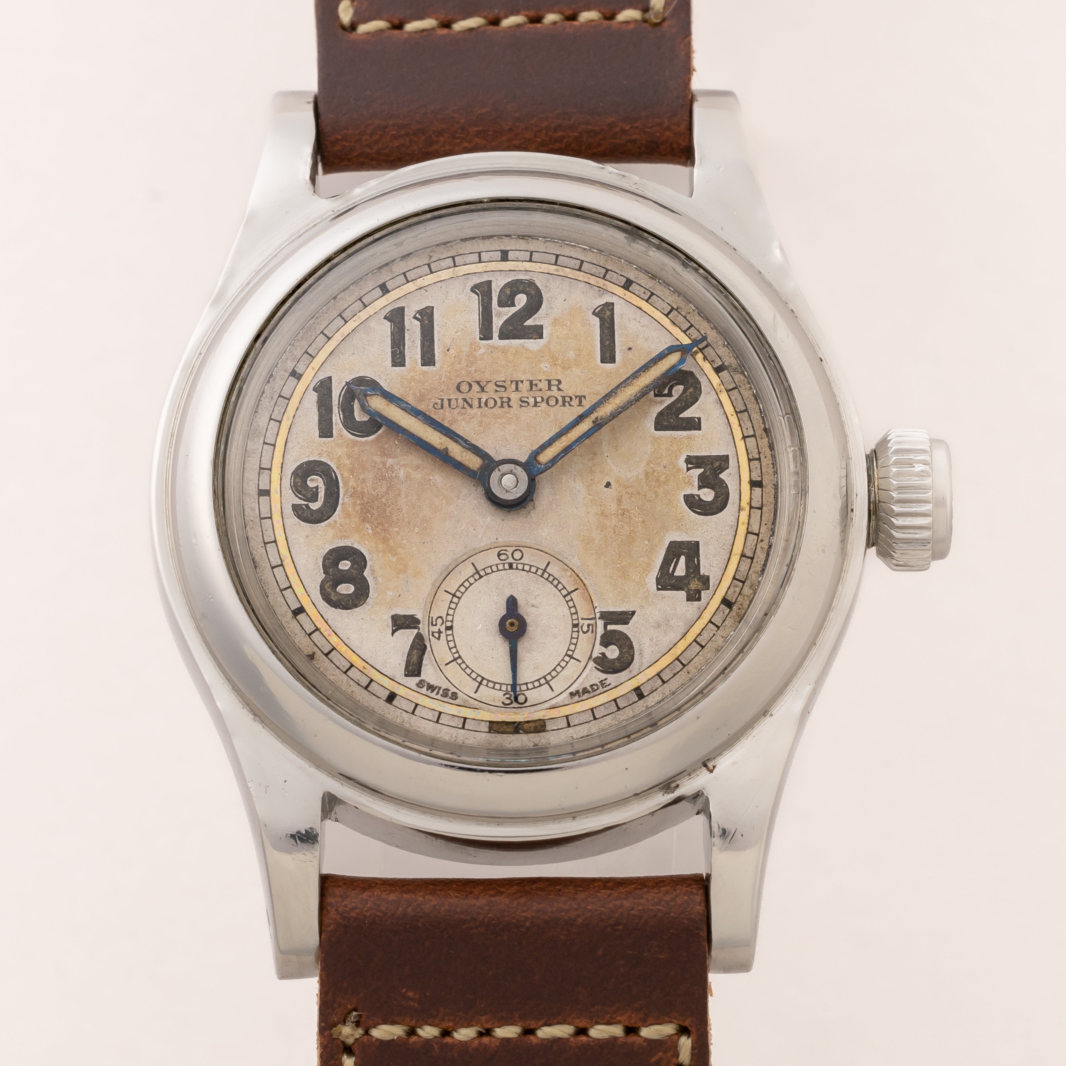 オイスター ジュニアスポーツ 1944年製 アラビアダイヤル 手巻き