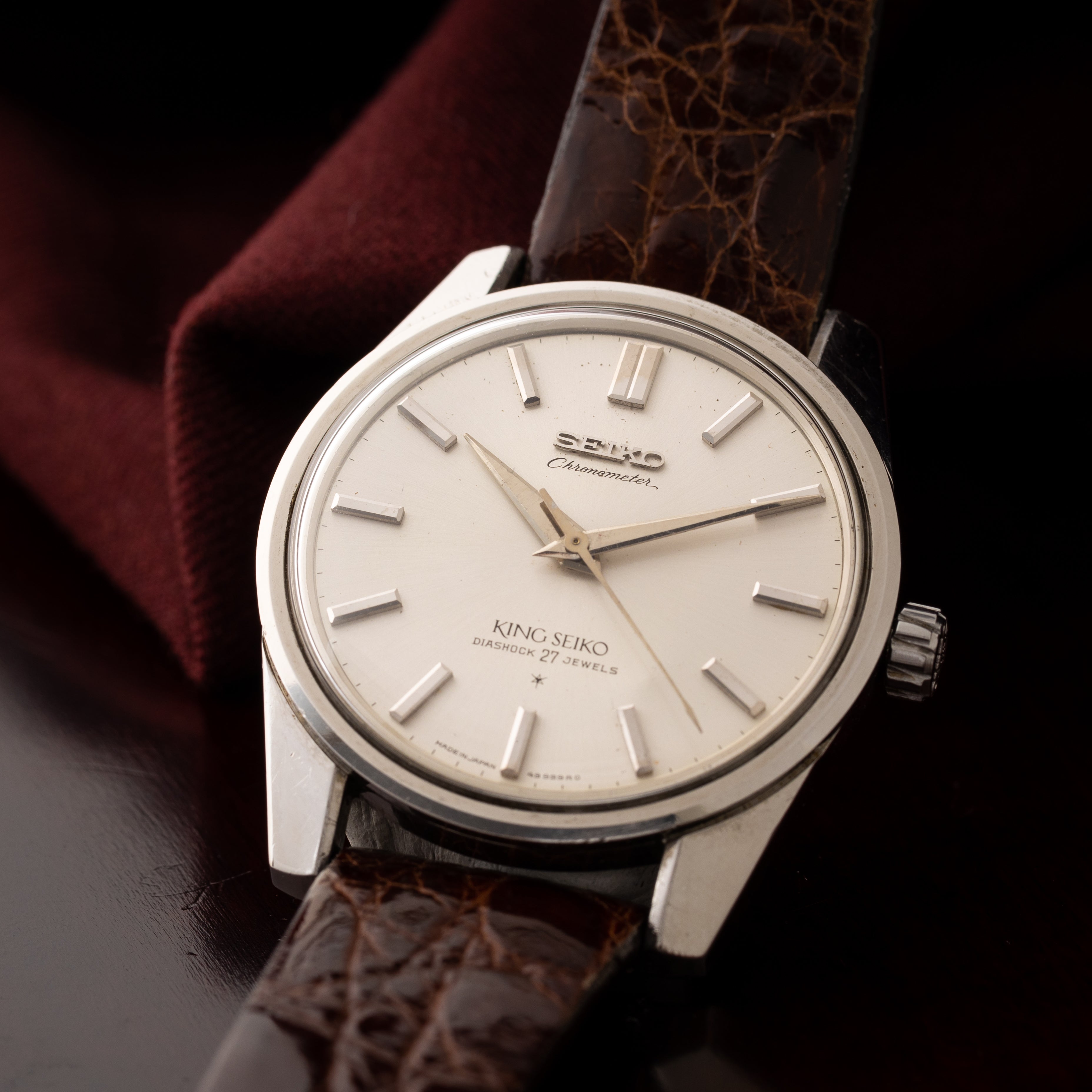 キングセイコー 筆記体クロノメーター 1964年製 前期型 Ref.49999 ライオンメダル 44KS