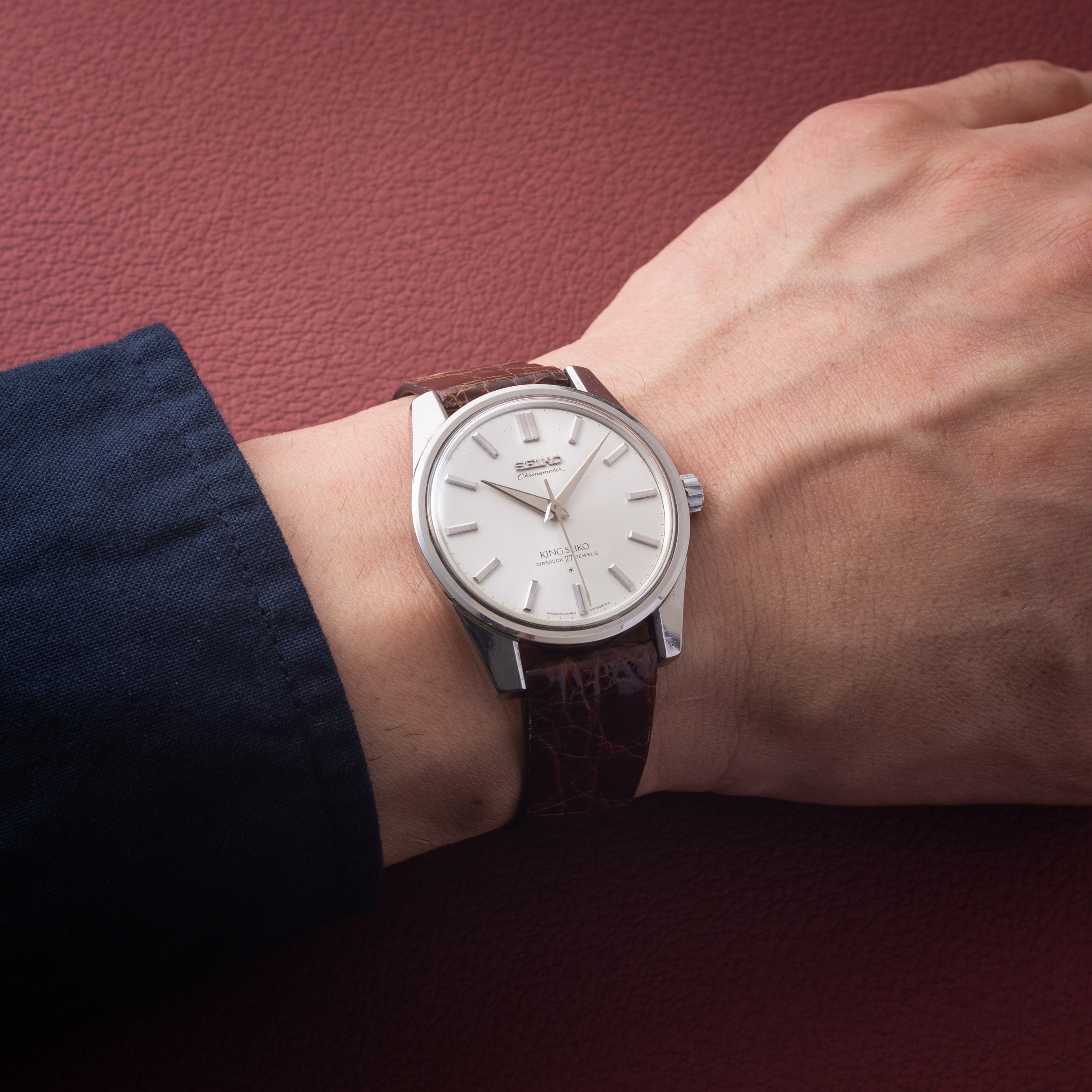 キングセイコー 筆記体クロノメーター 1964年製 前期型 Ref.49999 ライオンメダル 44KS