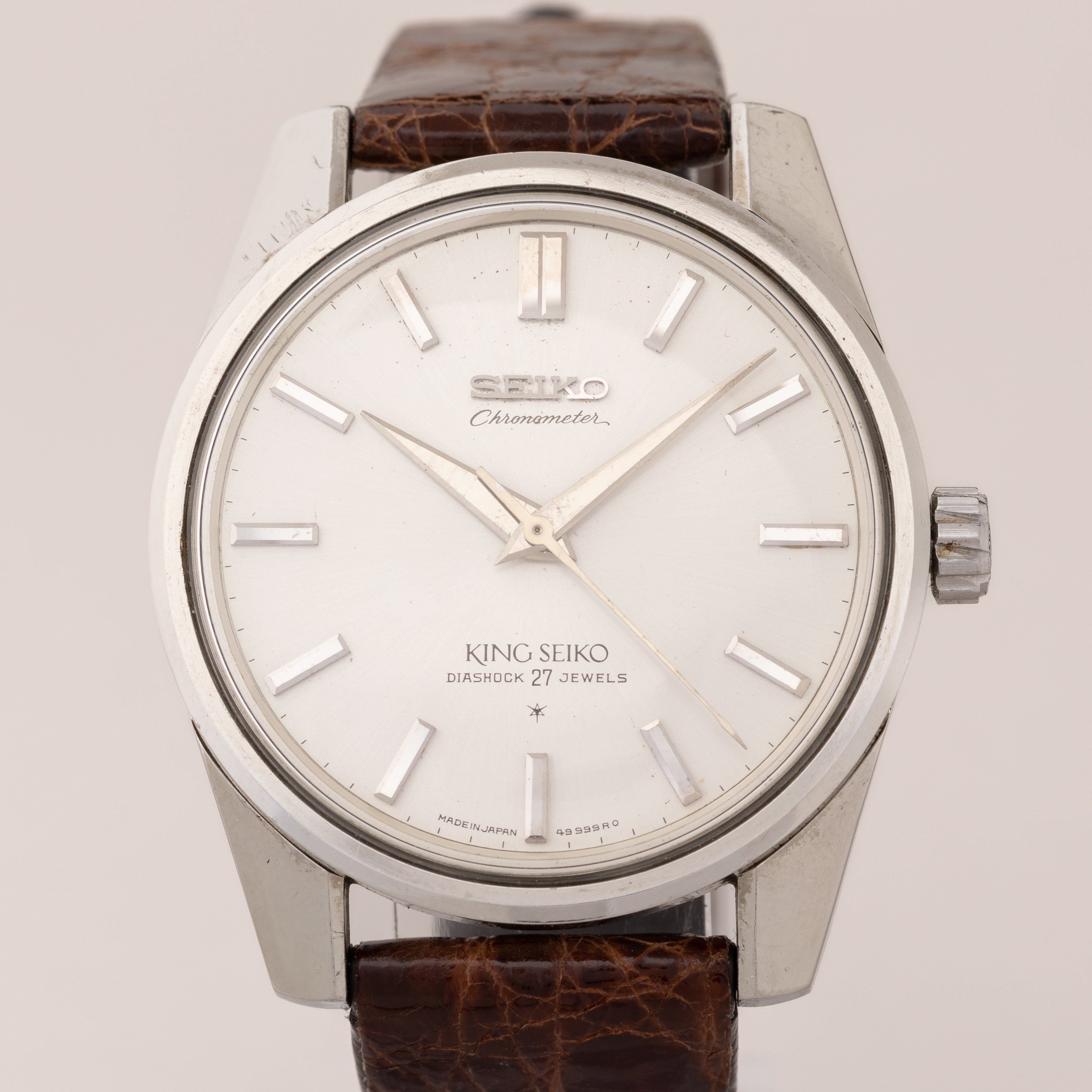 キングセイコー 筆記体クロノメーター 1964年製 前期型 Ref.49999 ライオンメダル 44KS