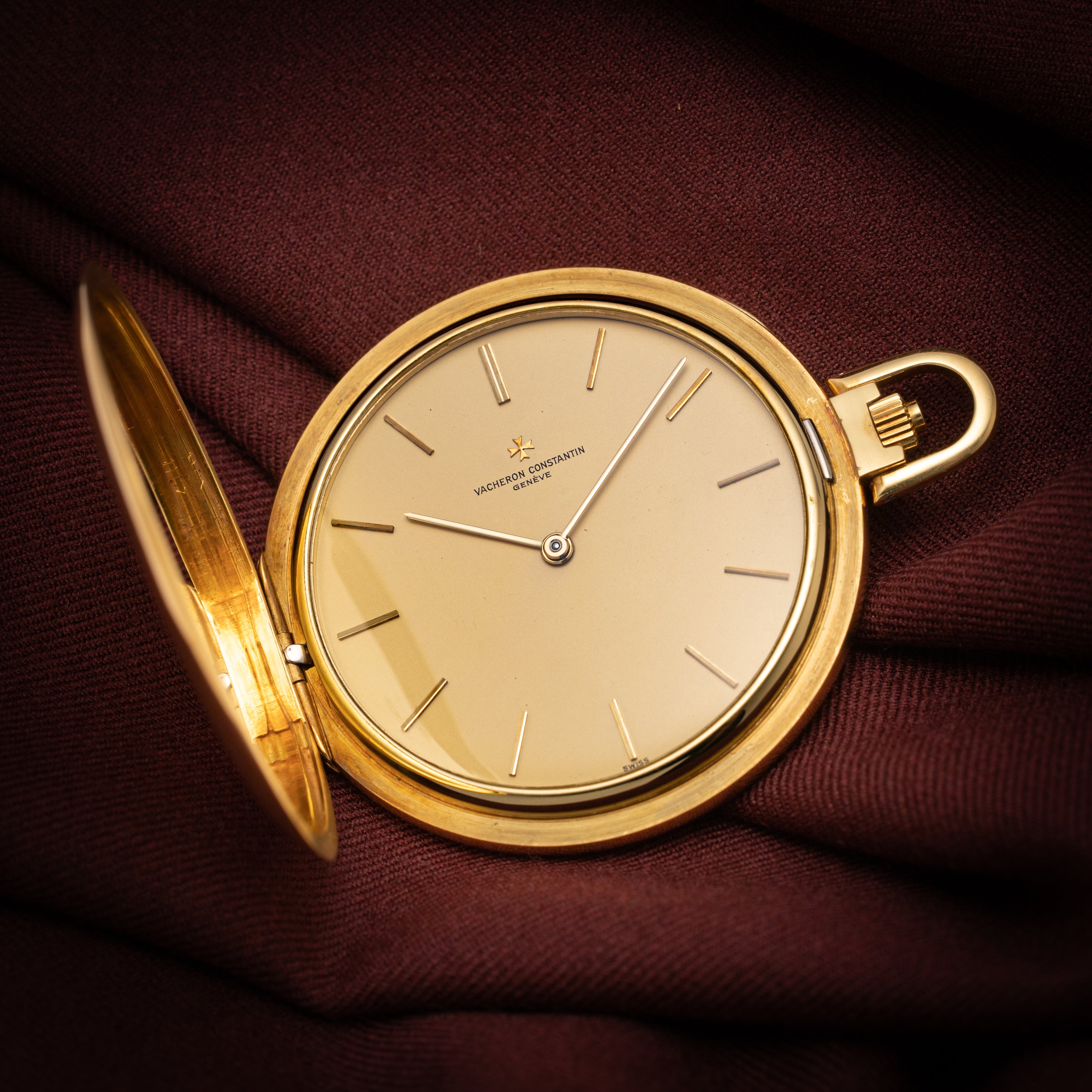 ヴァシュロン・コンスタンタン 18金無垢ハンターケース懐中時計 Cal.1700 1978~80年製