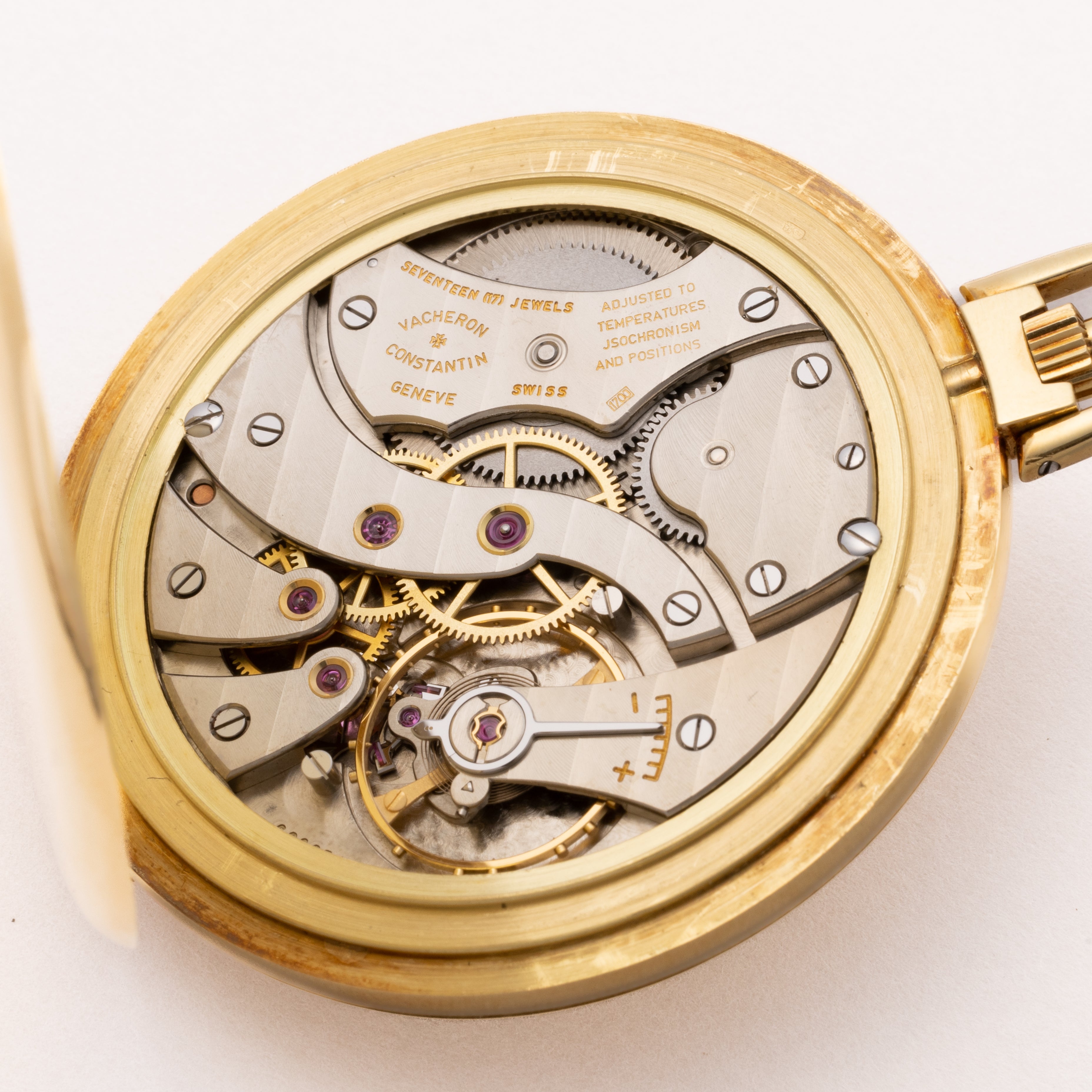 ヴァシュロン・コンスタンタン 18金無垢ハンターケース懐中時計 Cal.1700 1978~80年製