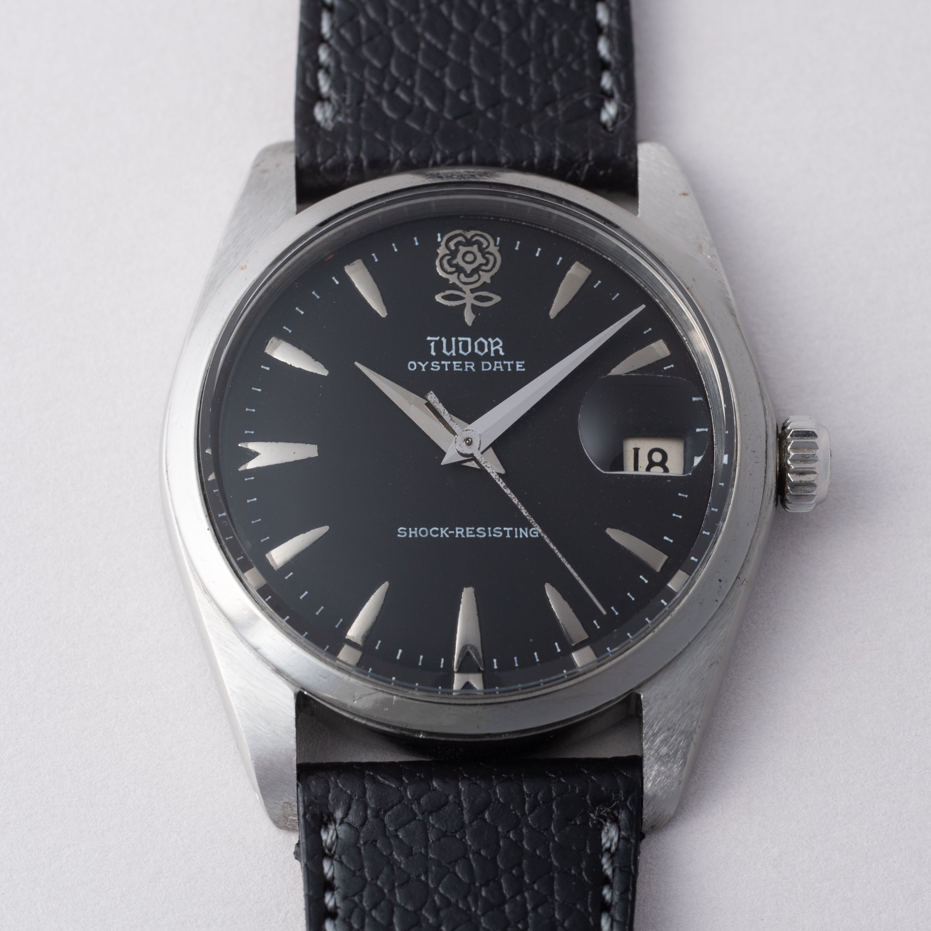 チューダー オイスターデイト デカバラ 手巻き BKリダン 1959年製 王冠リューズ