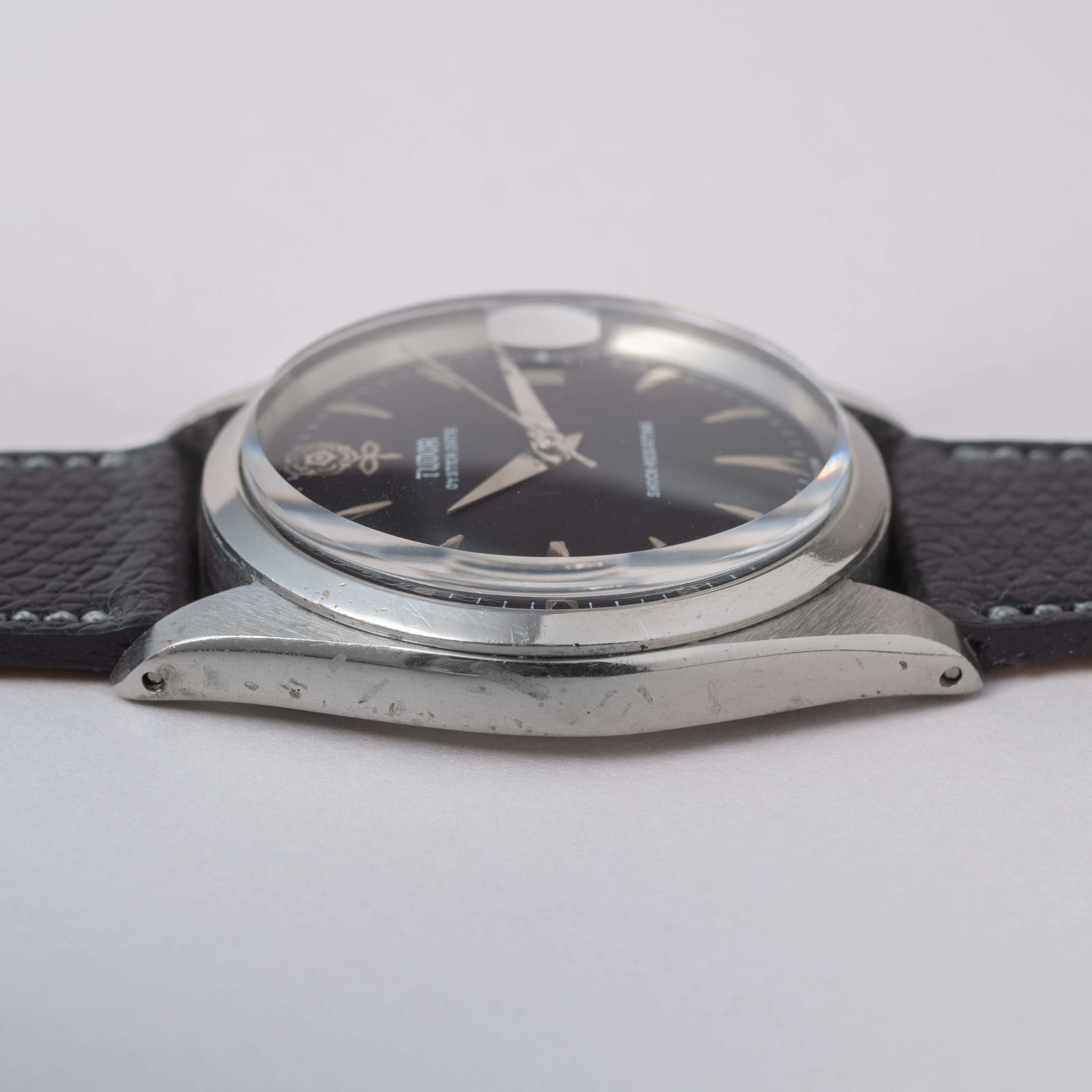 チューダー オイスターデイト デカバラ 手巻き BKリダン 1959年製 王冠リューズ