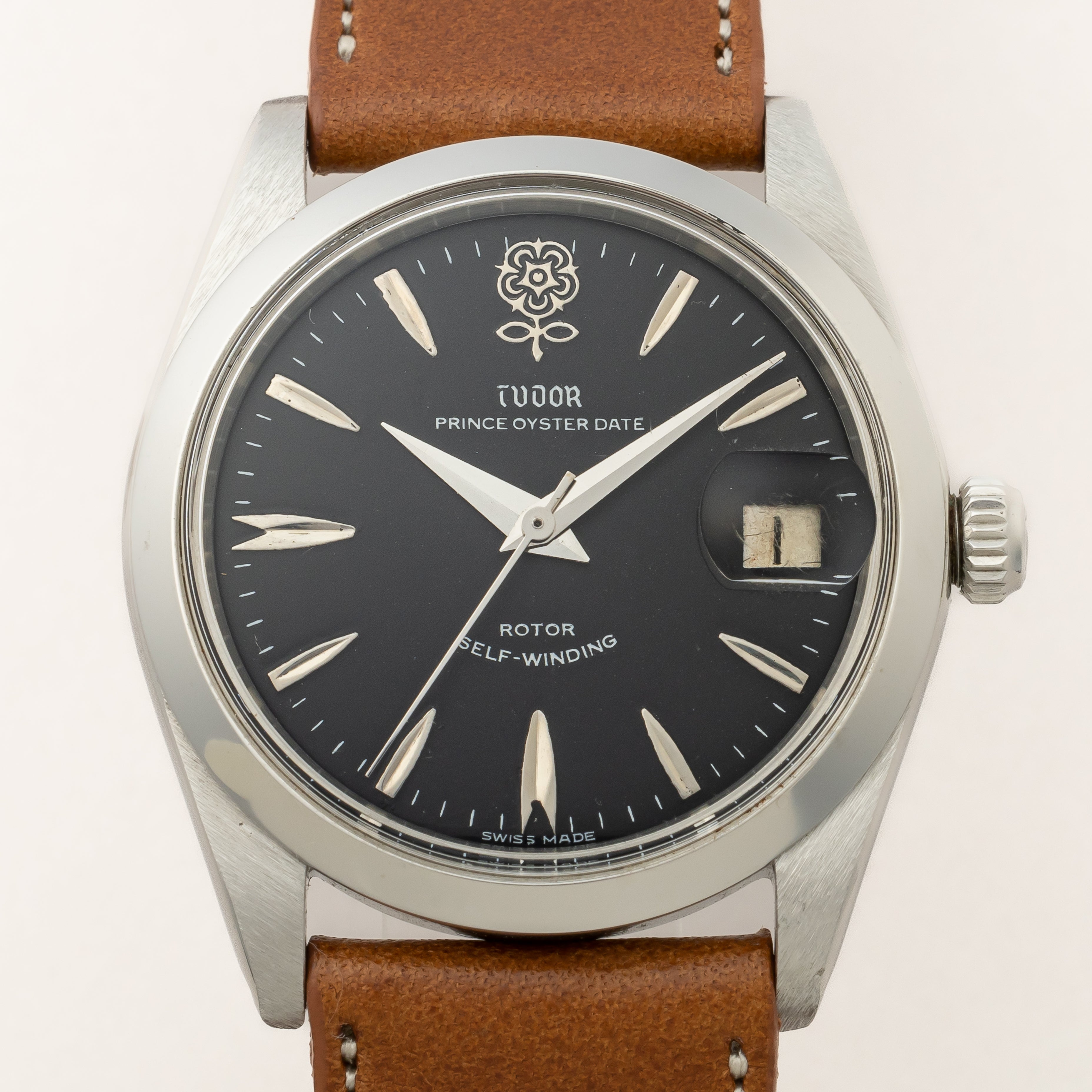 チューダー デカバラ 1968年製 オイスタープリンスデイト ブラックダイヤル