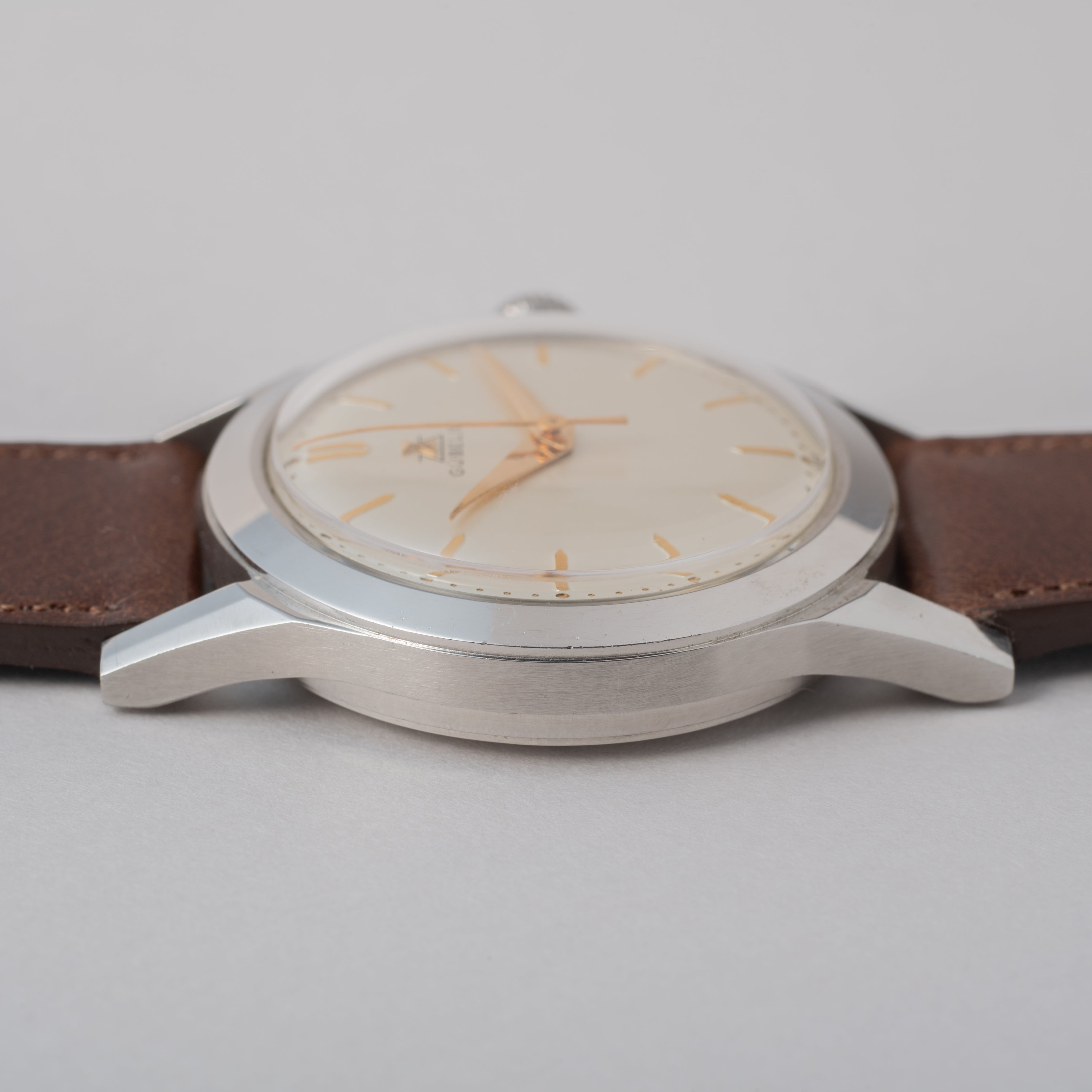 ギュブラン センターセコンド 1960年代製 手巻き スクリューバック