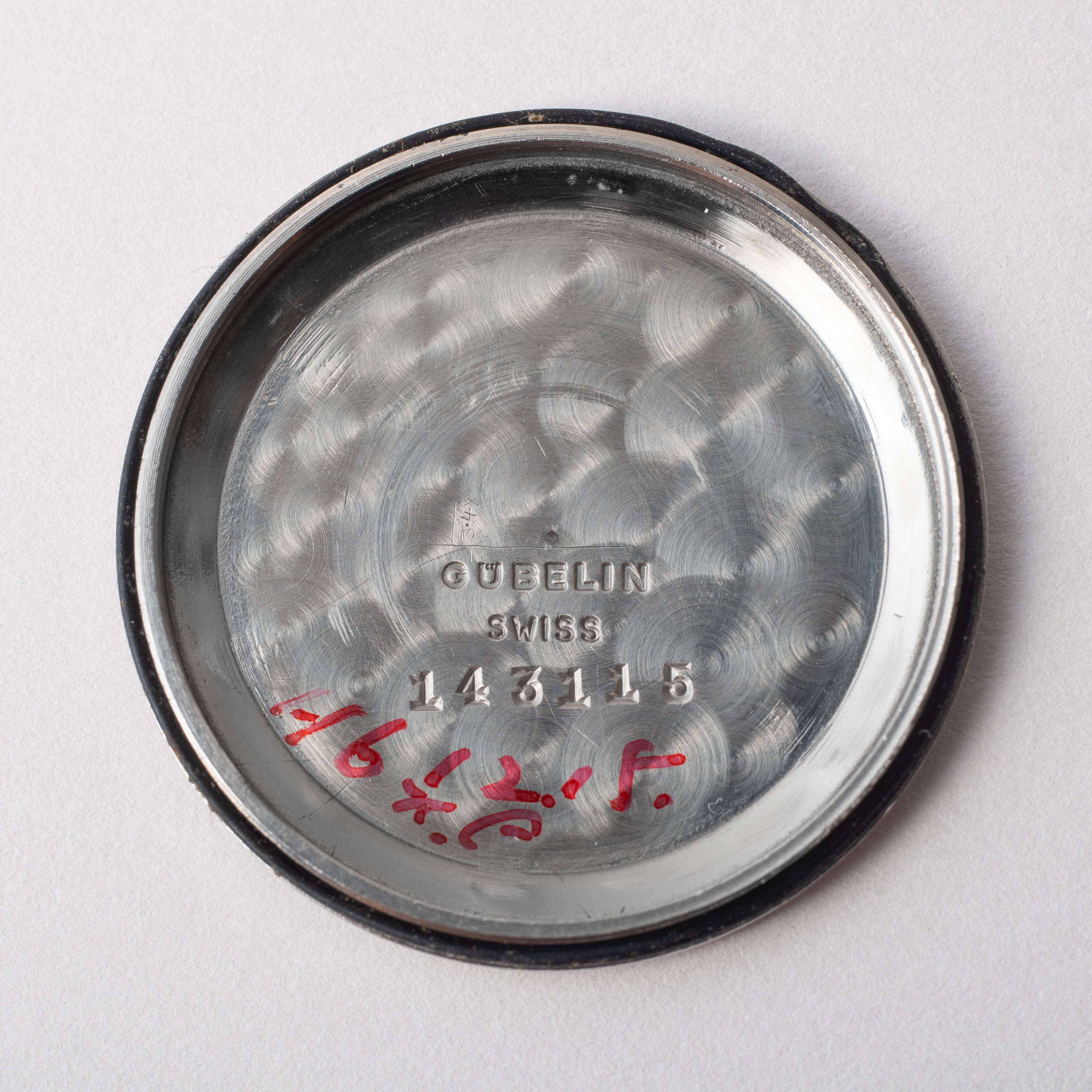 ギュブラン センターセコンド 1960年代製 手巻き スクリューバック