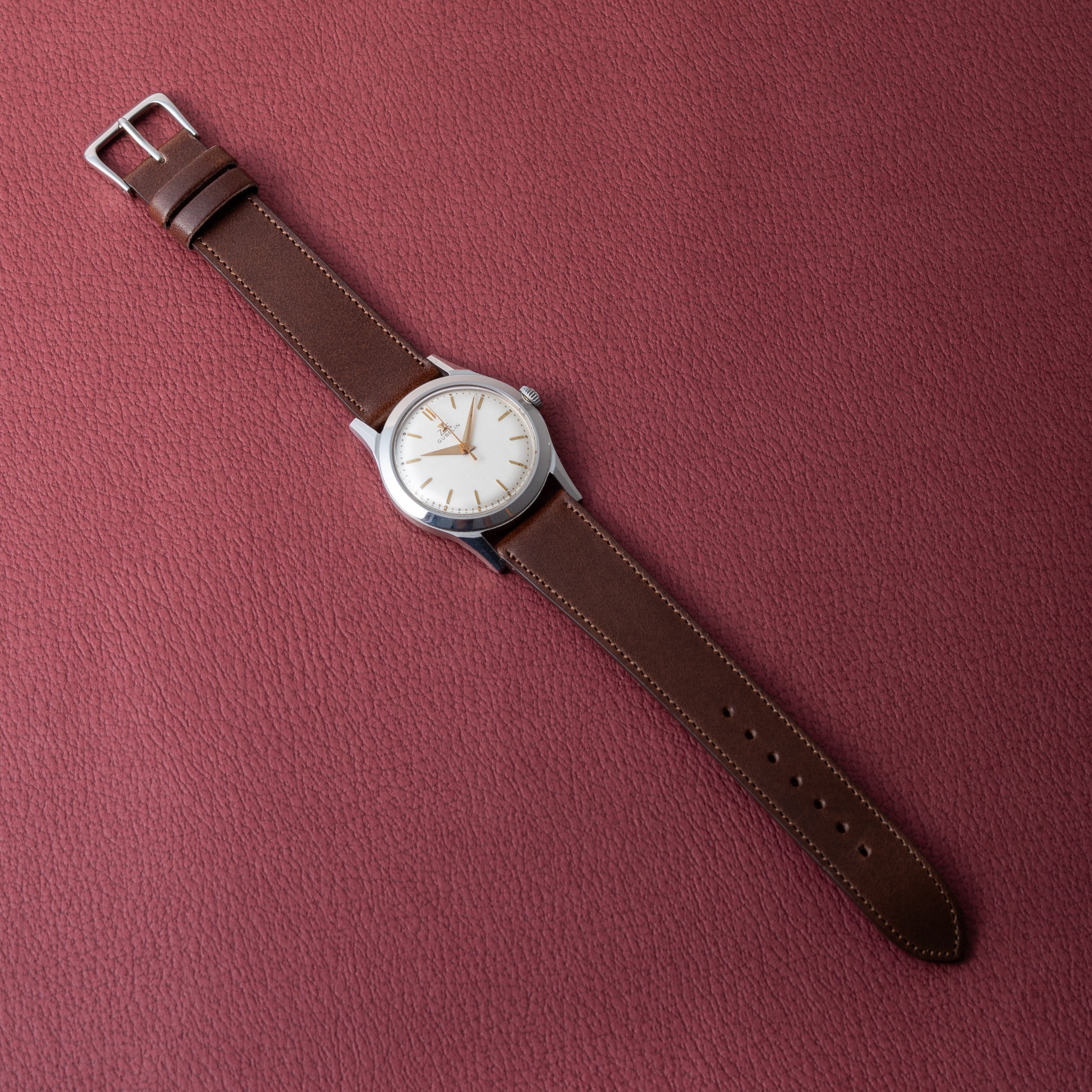 ギュブラン センターセコンド 1960年代製 手巻き スクリューバック