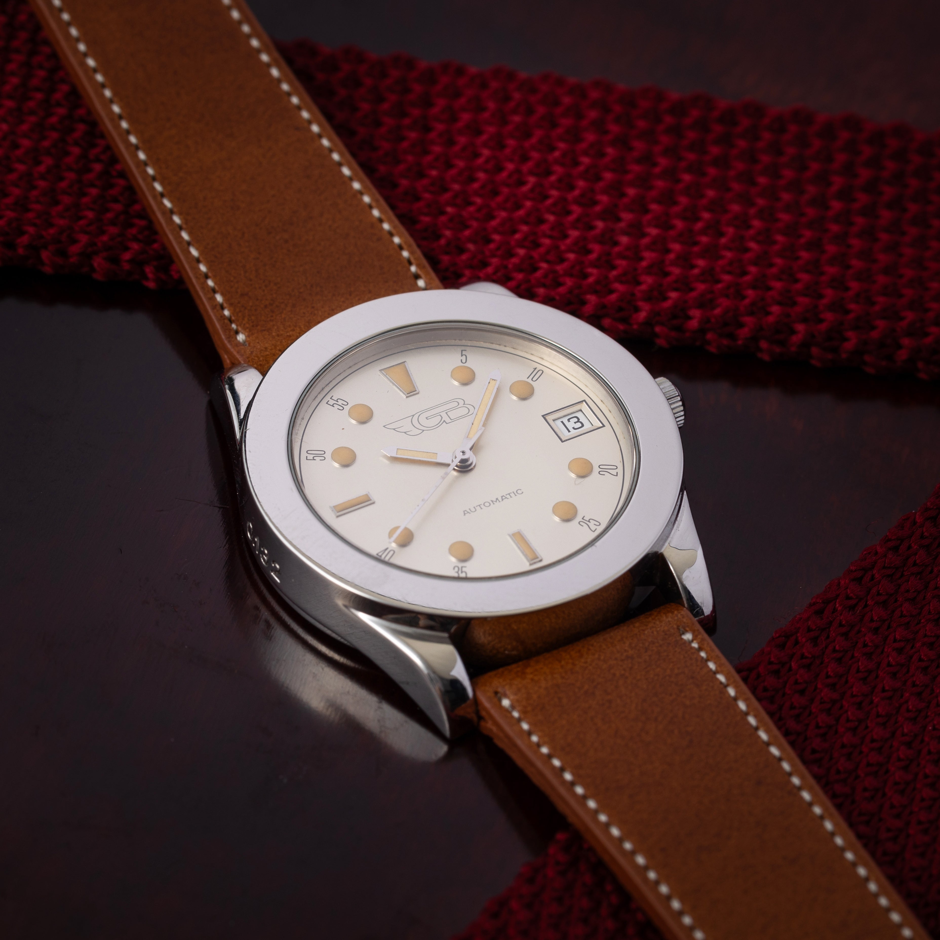 ジャンニ・ブルガリ Timeo 自動巻き ワイドベゼル 1990年代製