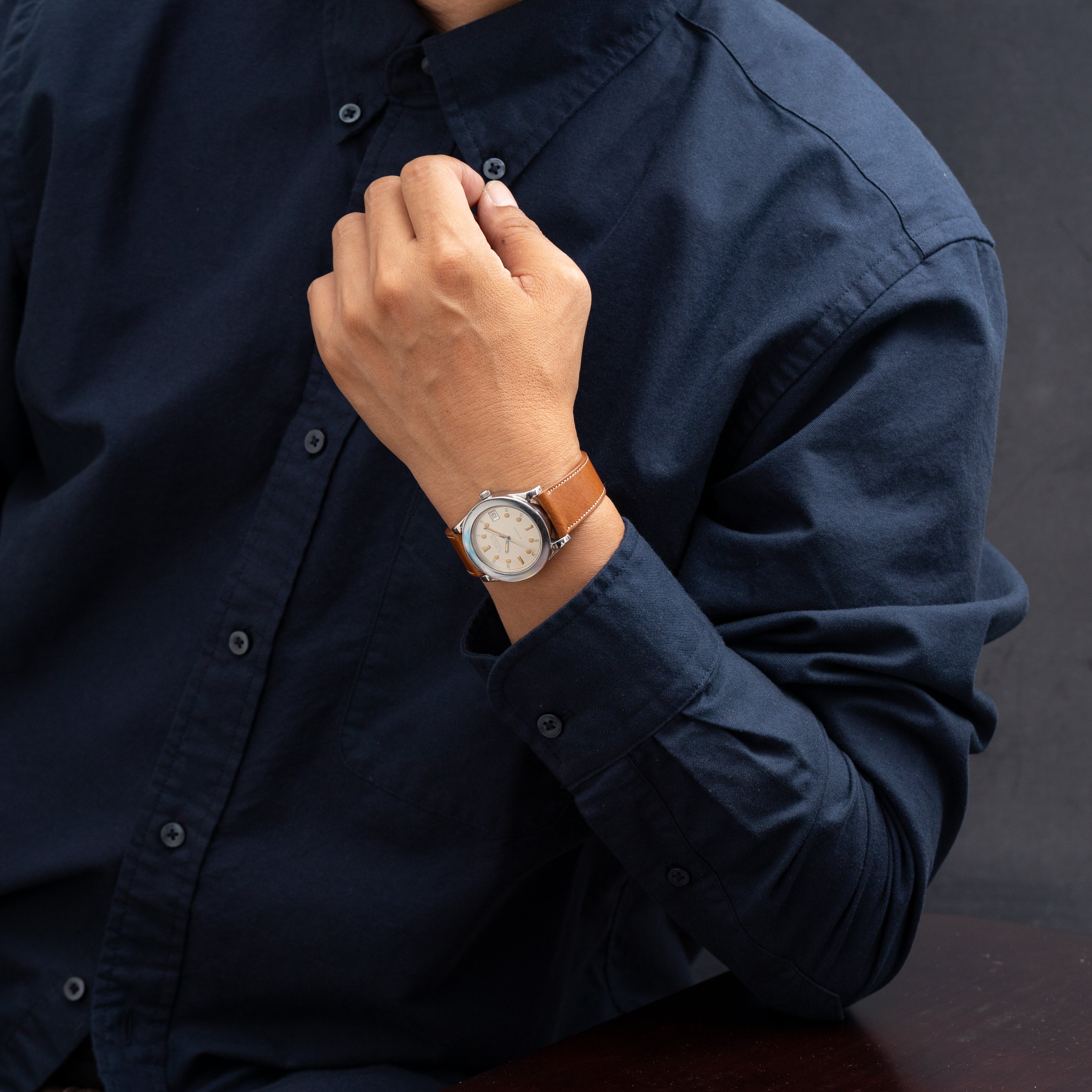 ジャンニ・ブルガリ Timeo 自動巻き ワイドベゼル 1990年代製