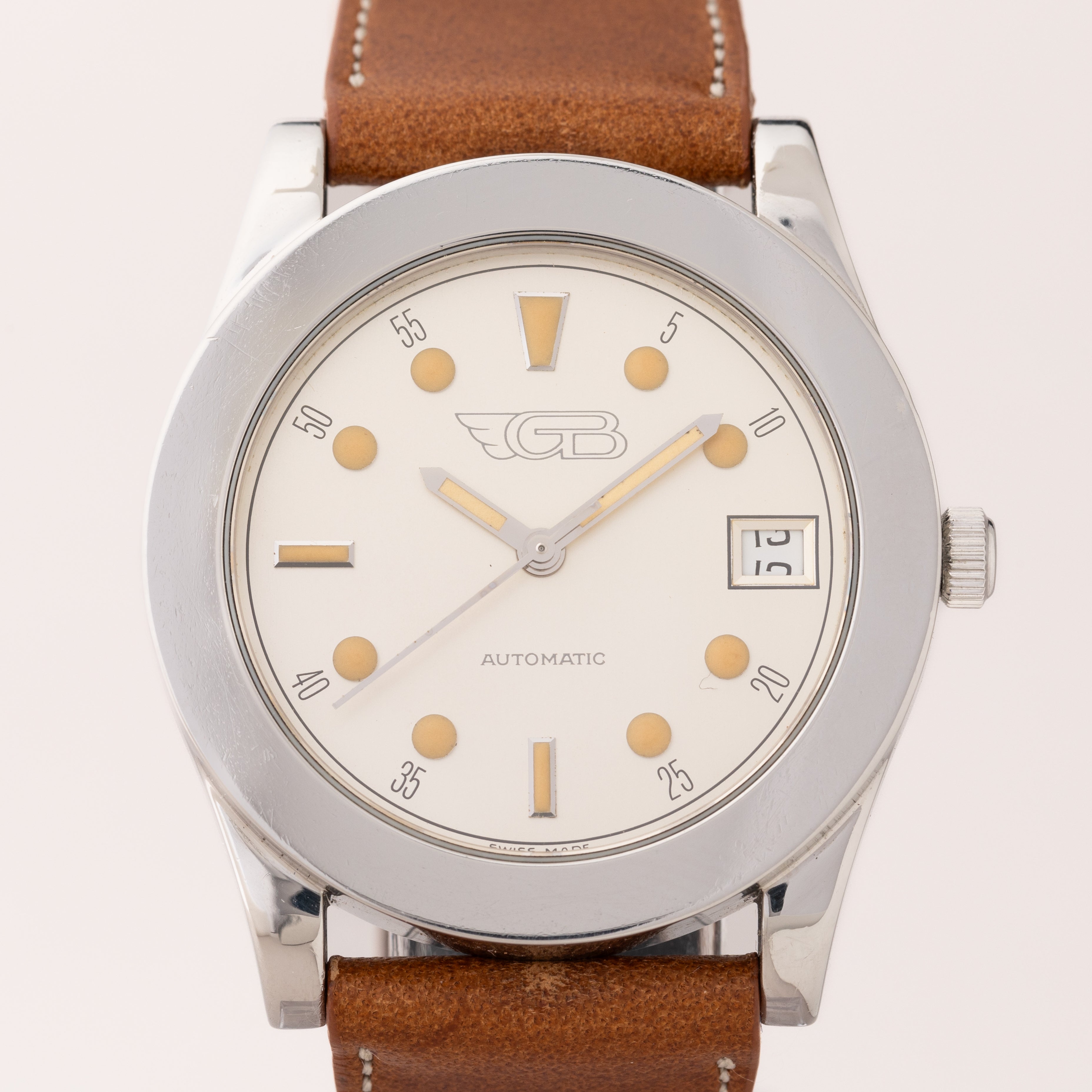 ジャンニ・ブルガリ Timeo 自動巻き ワイドベゼル 1990年代製