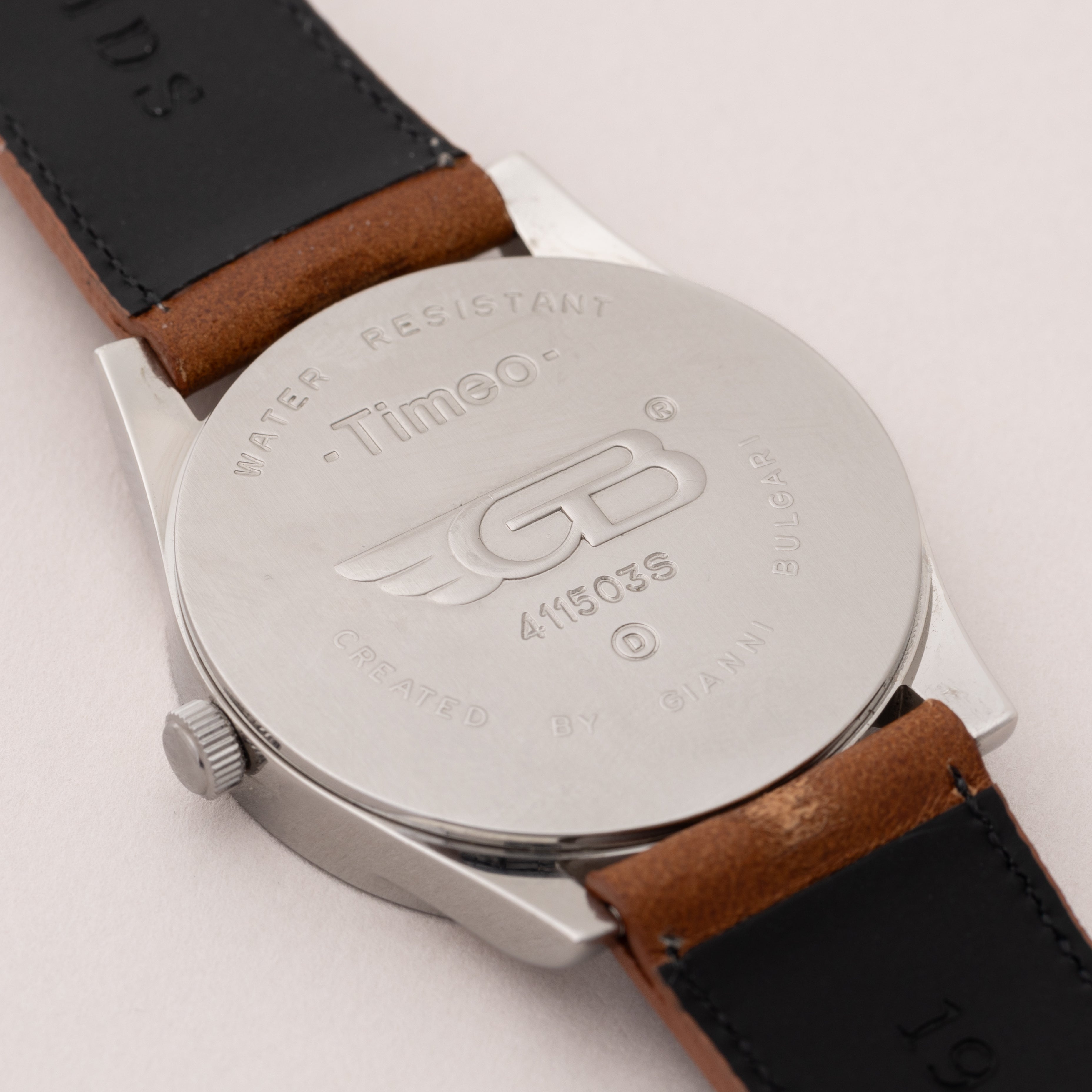 ジャンニ・ブルガリ Timeo 自動巻き ワイドベゼル 1990年代製