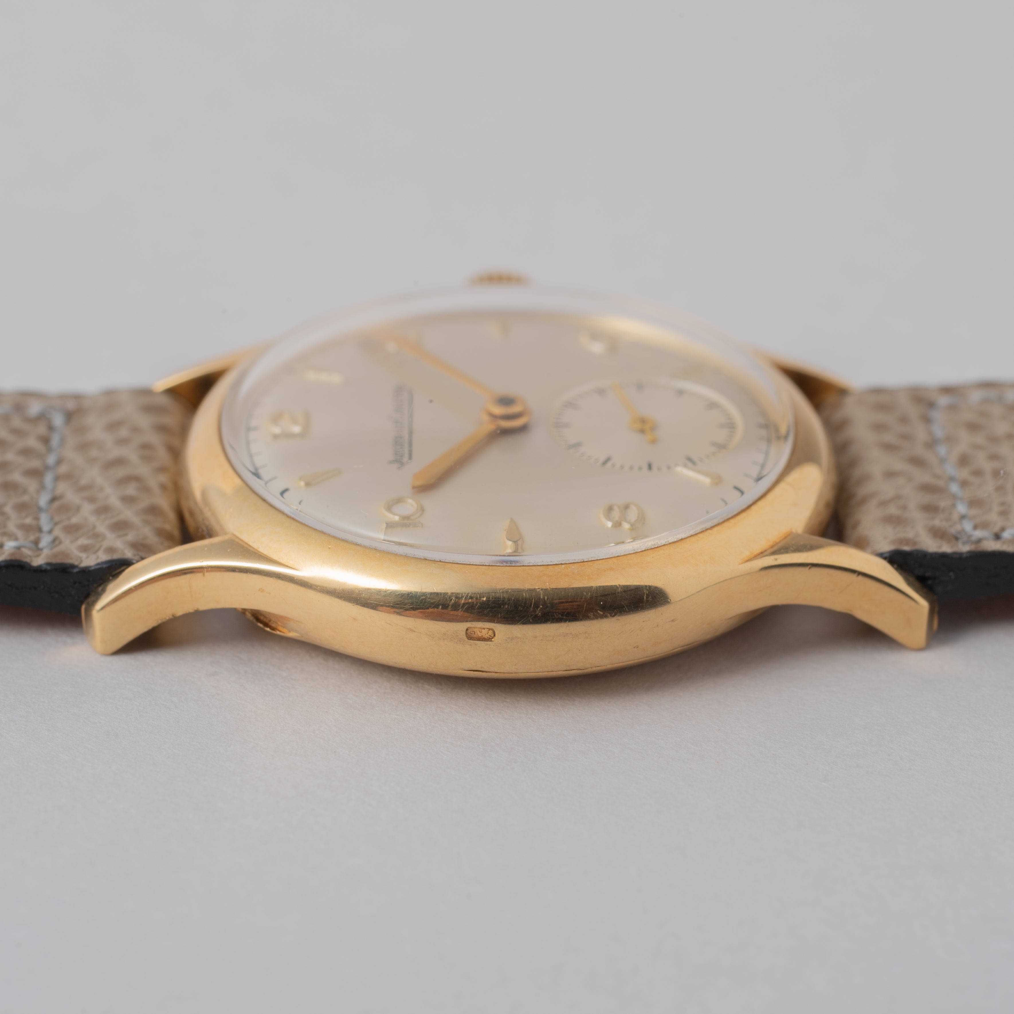 ジャガールクルト 18YG 手巻き スモールセコンド 1950年代