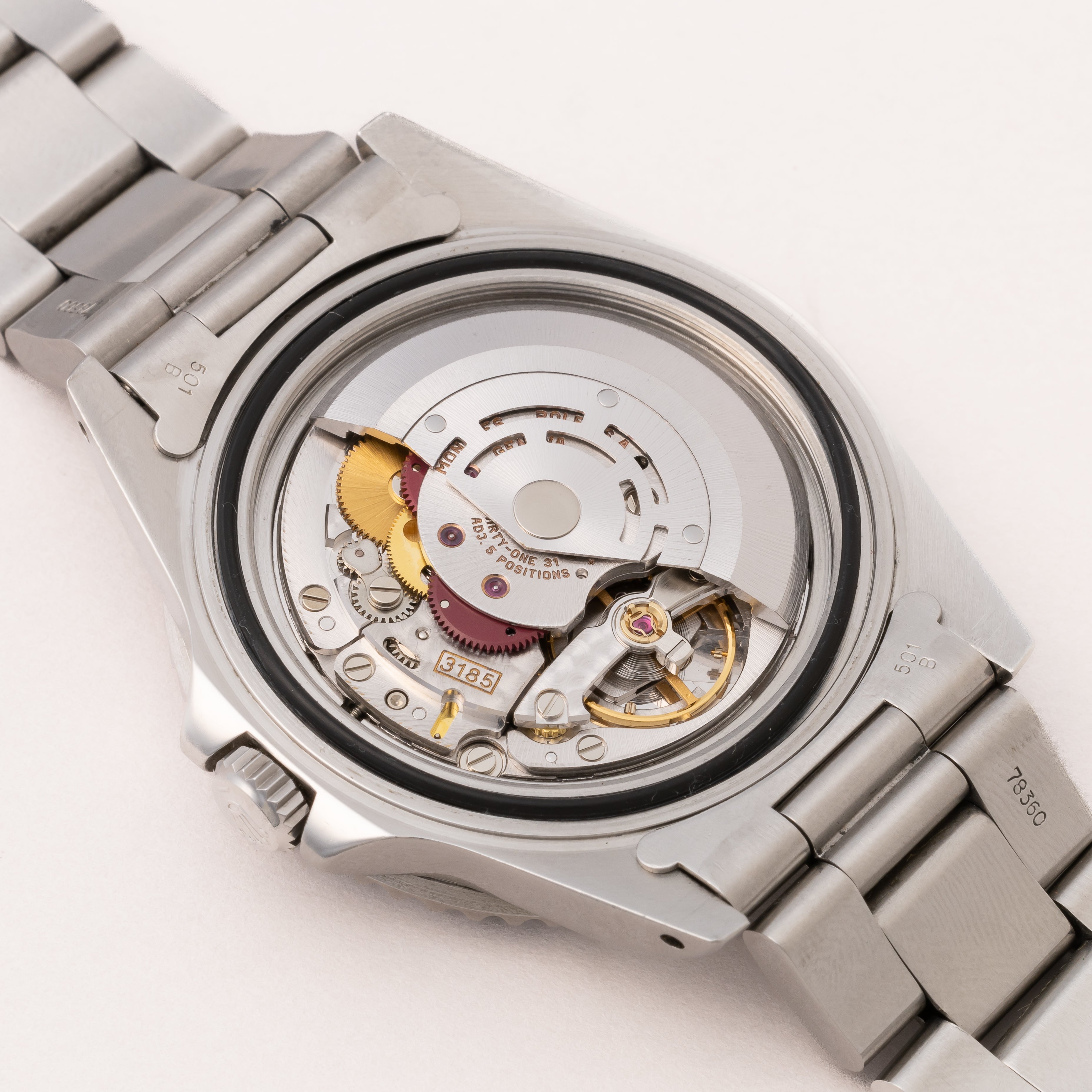 ロレックス GMTマスターⅡ 1990年製/平成2年製 Ref.16710 赤黒ベゼル オイスターブレス