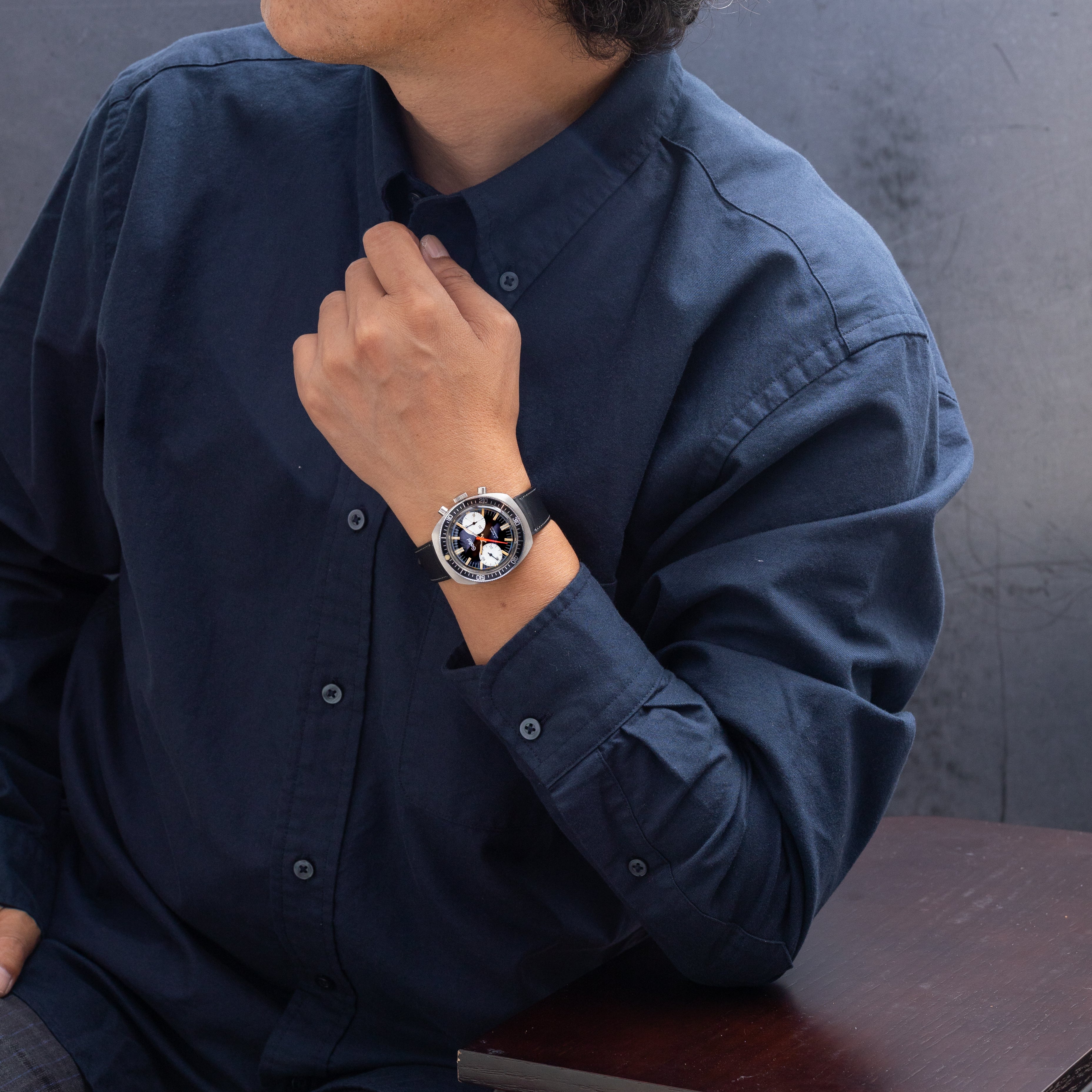 ギャレット ミリタリークロノグラフ フランス外人部隊 1960年代後半~70年代前半製