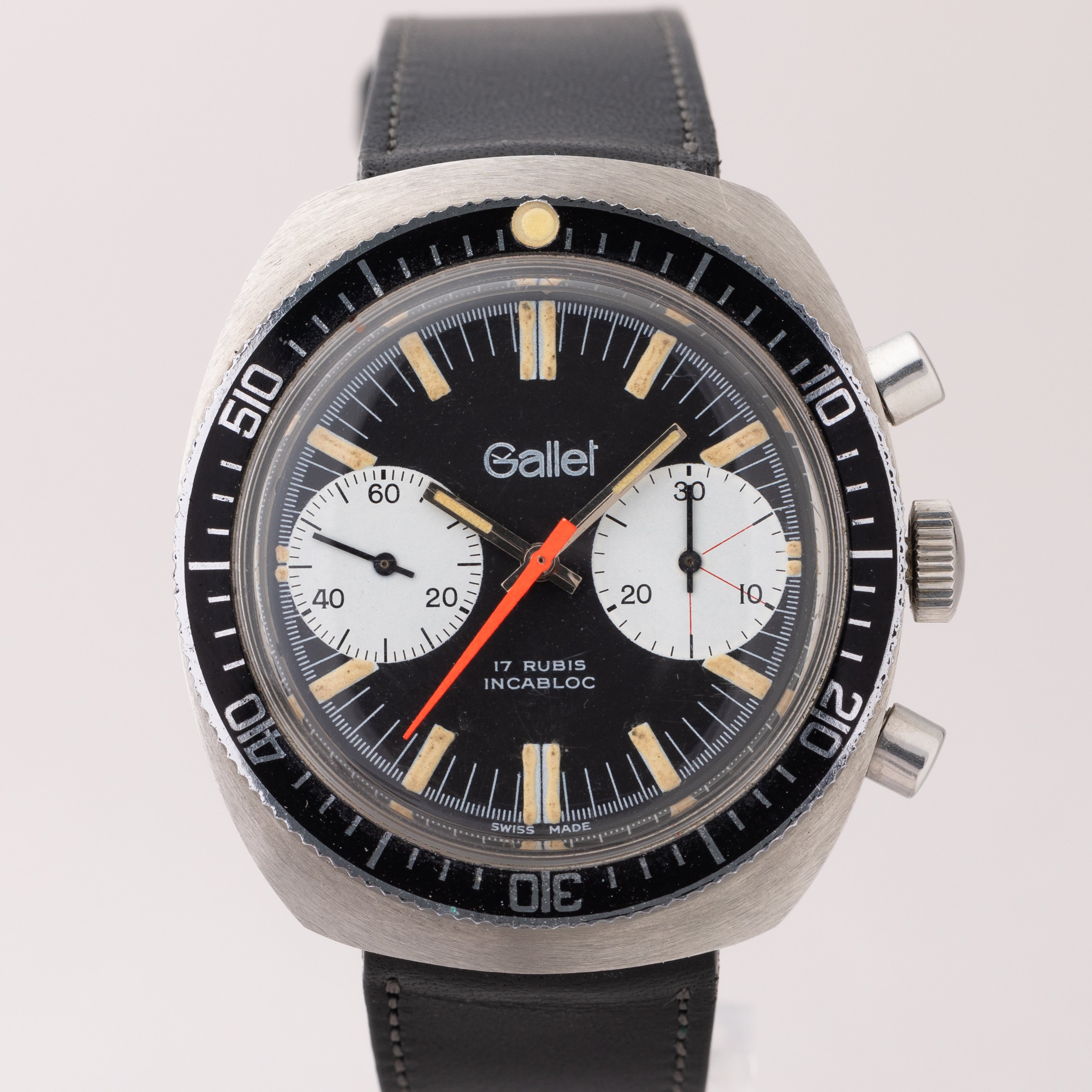 ギャレット ミリタリークロノグラフ フランス外人部隊 1960年代後半~70年代前半製