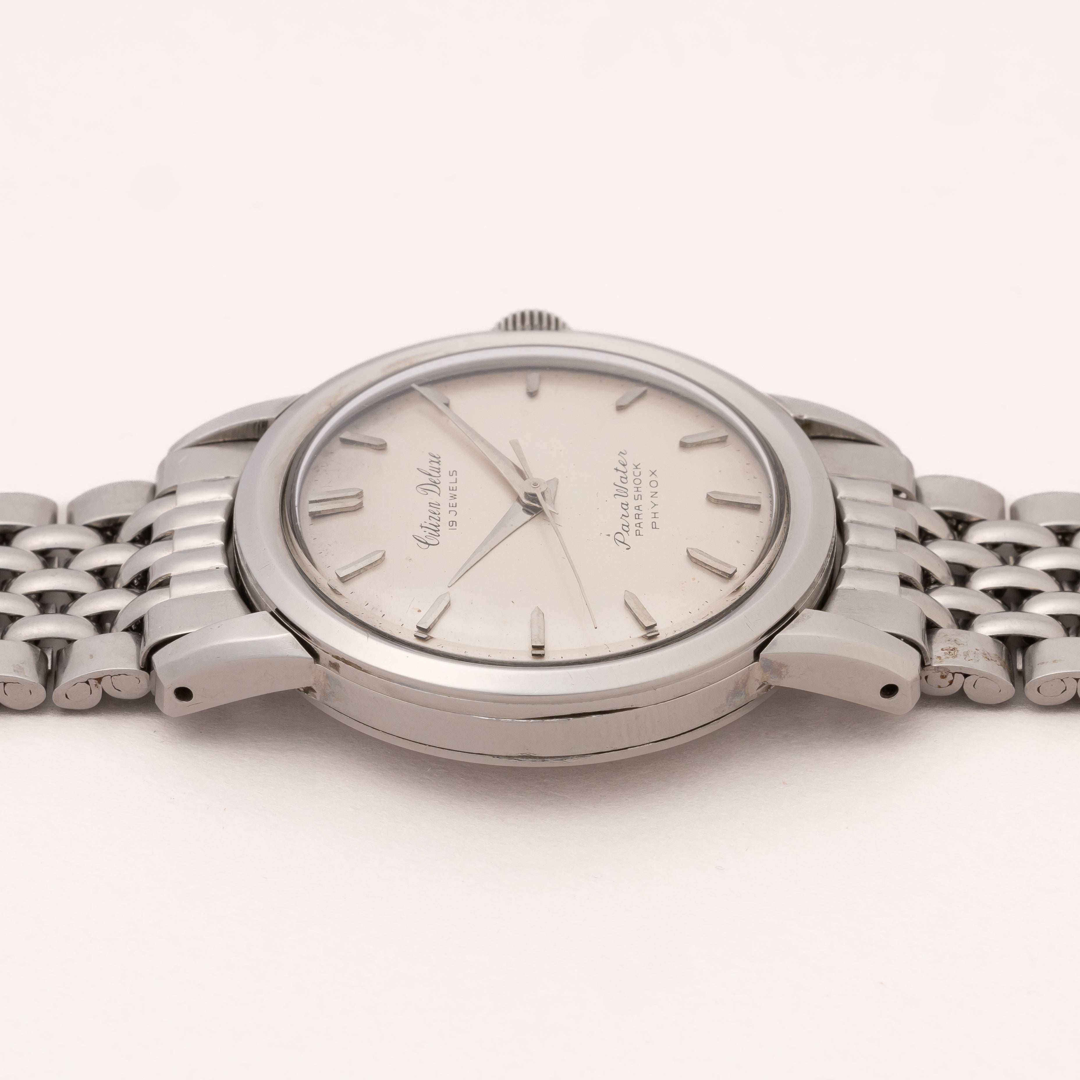 シチズン デラックス 1962年製 ラウンド ブレス付き 手巻き