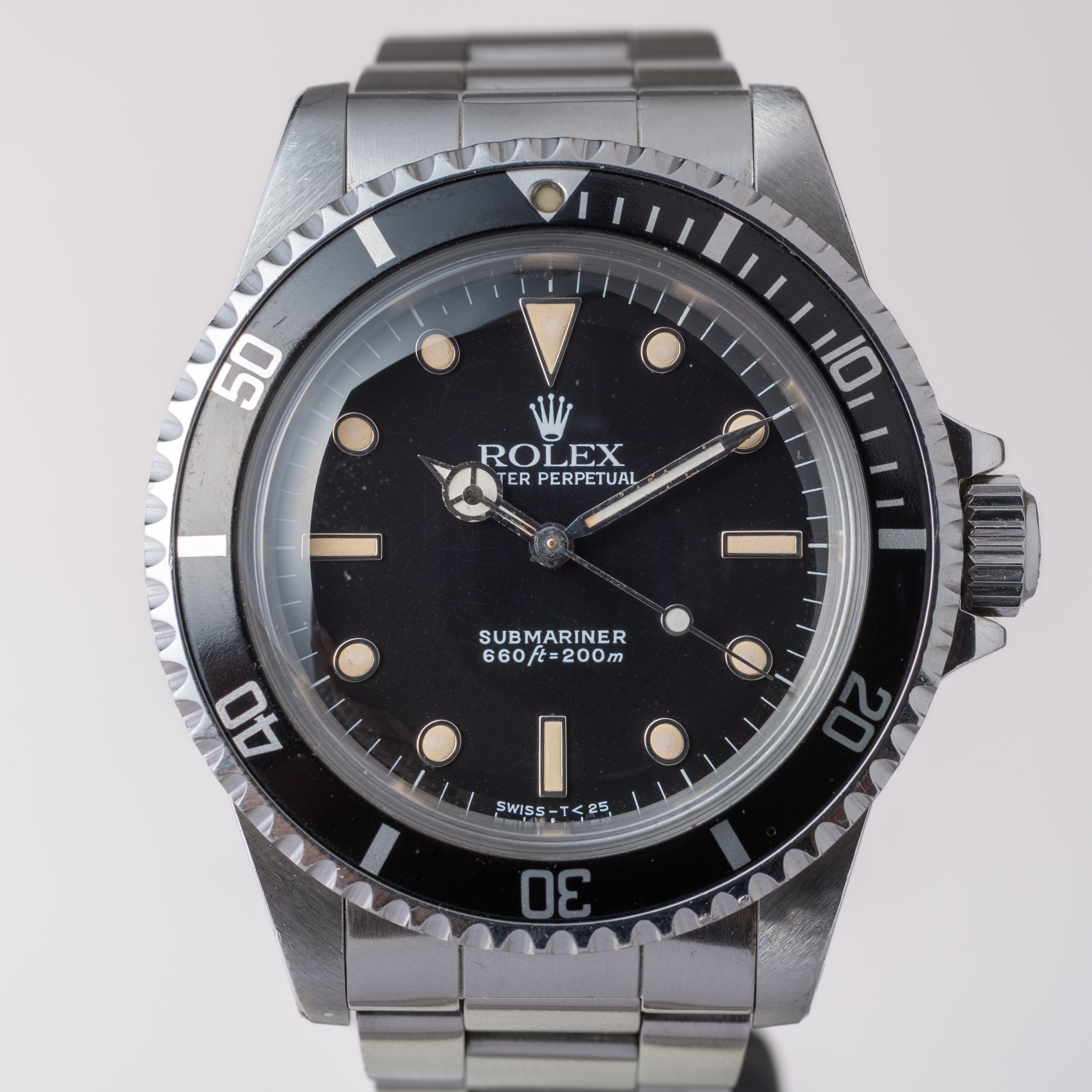 ロレックス サブマリーナー 1987年製 Ref.5513 スパイダーダイヤル ノンデイト フチあり