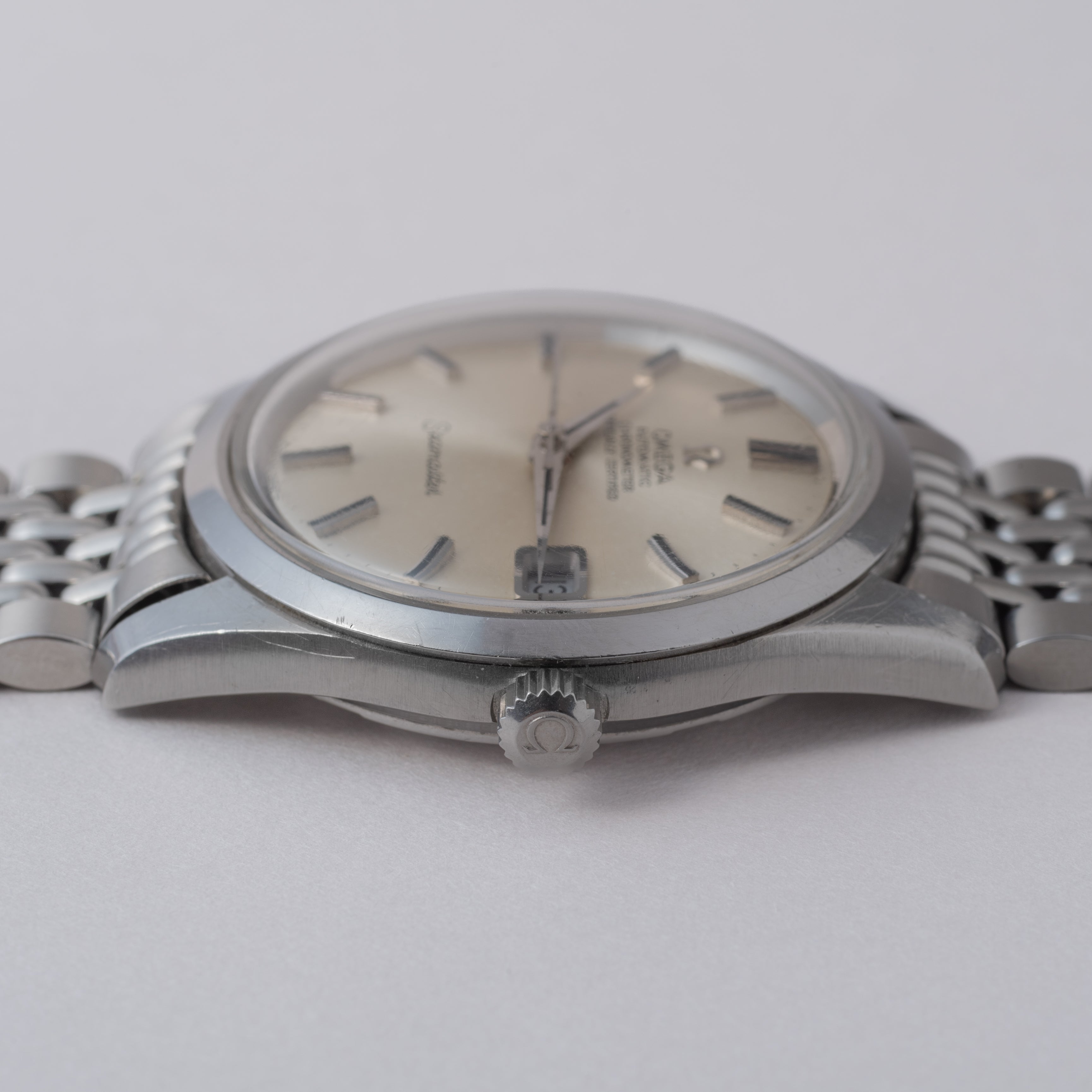 オメガ シーマスター クロノメーター 1969年製 Ref.166.010 SP ブレス付き