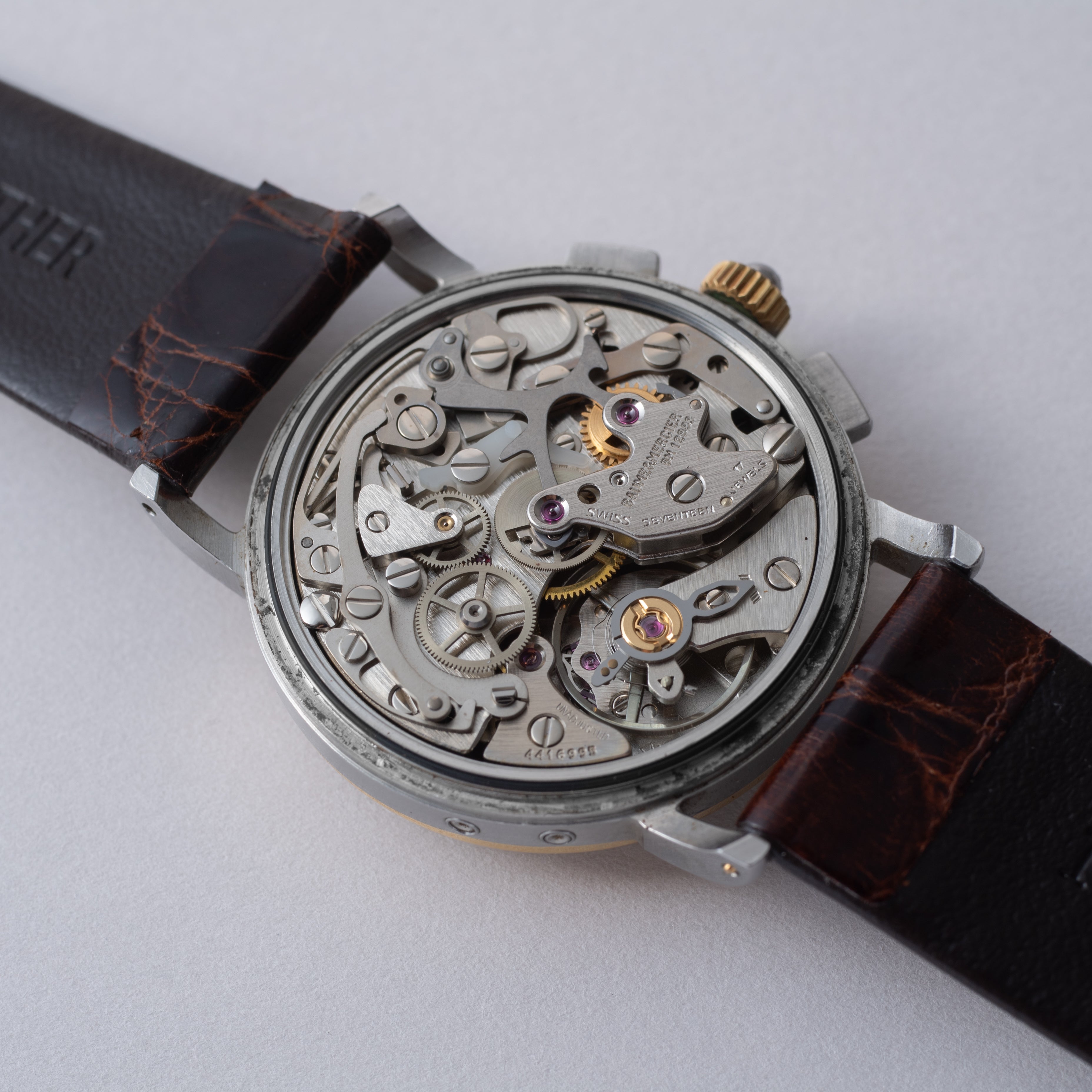 ボーム&メルシエ カレンダームーンフェイズクロノグラフ コンビ 1990年代製