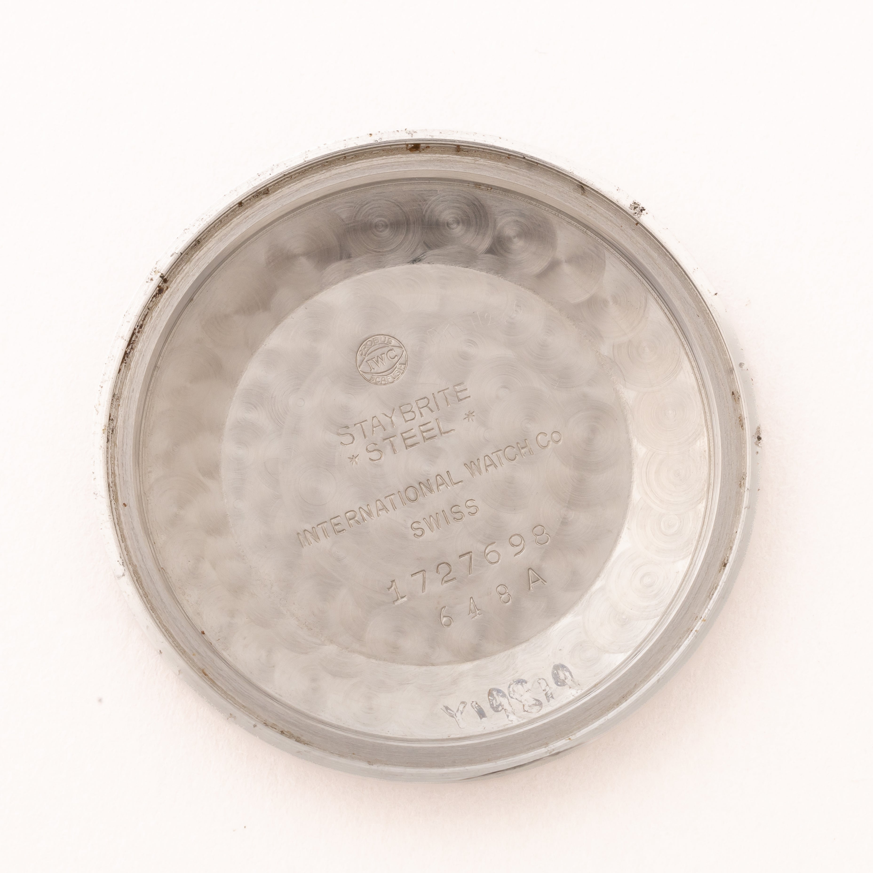 IWC 寄り目 1963年製 ブラックミラーダイヤル 自動巻き