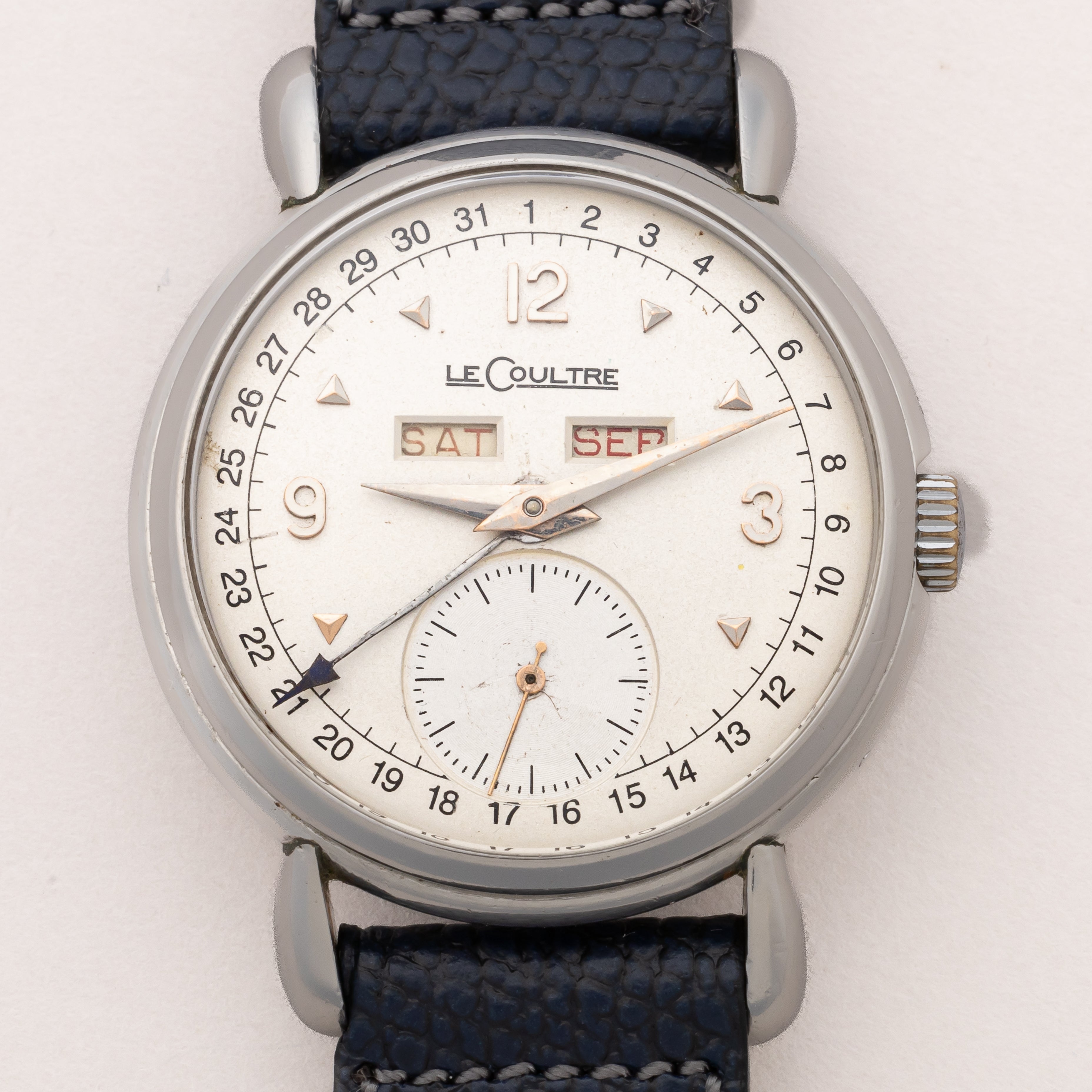 ルクルト トリプルカレンダー Cal.P484/1A 1950年代製 手巻き式