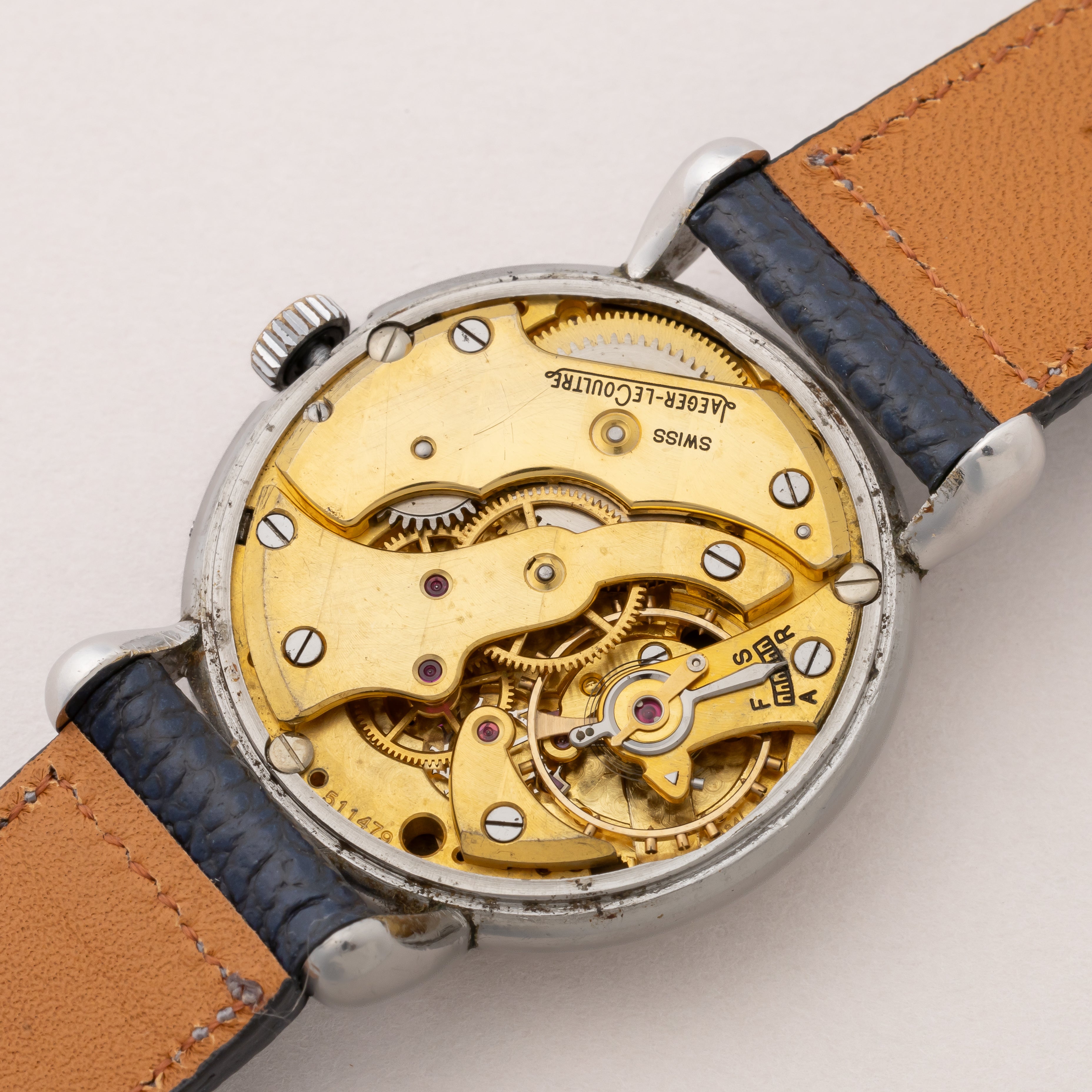 ルクルト トリプルカレンダー Cal.P484/1A 1950年代製 手巻き式