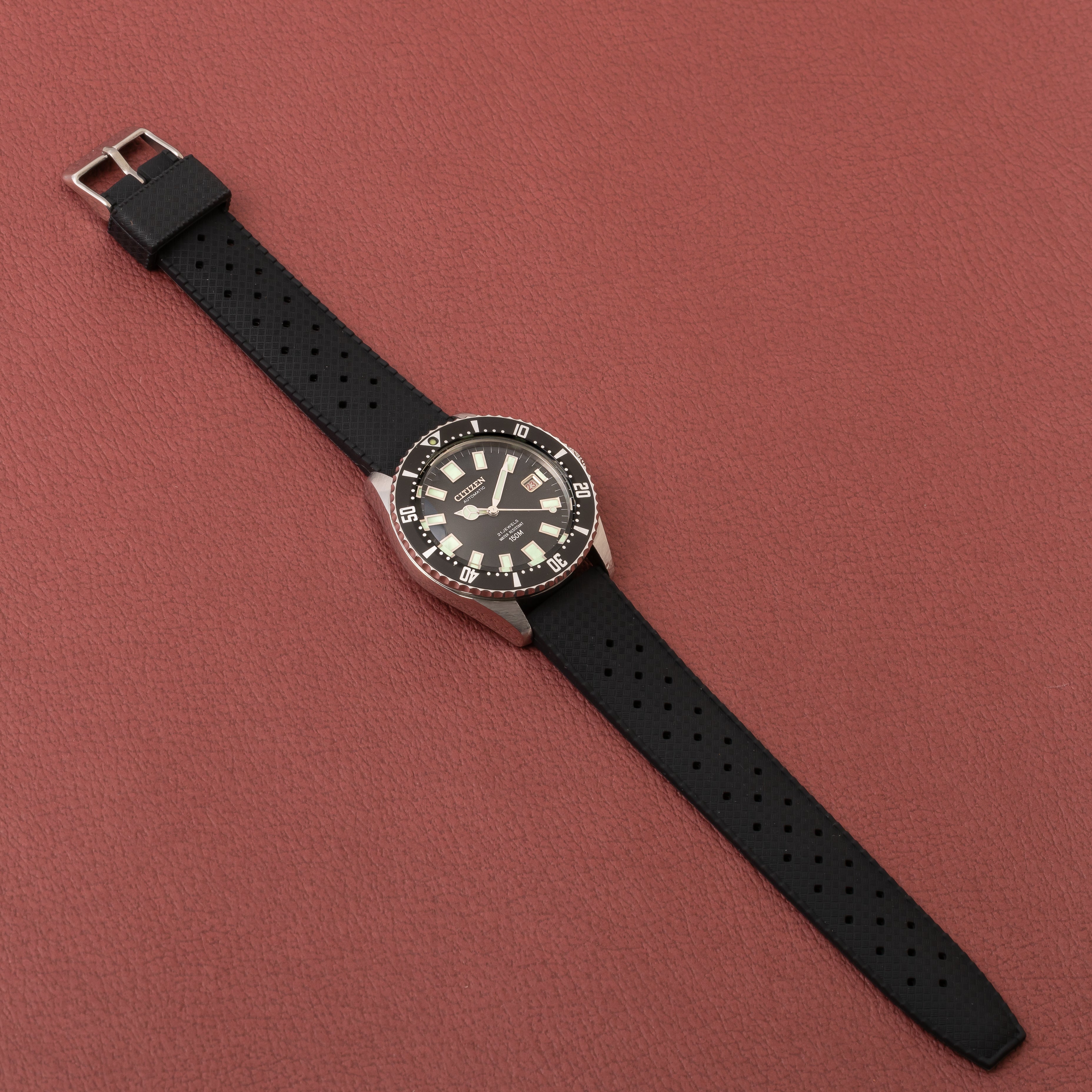 シチズン チャレンジダイバー 1978年製 赤カレンダー