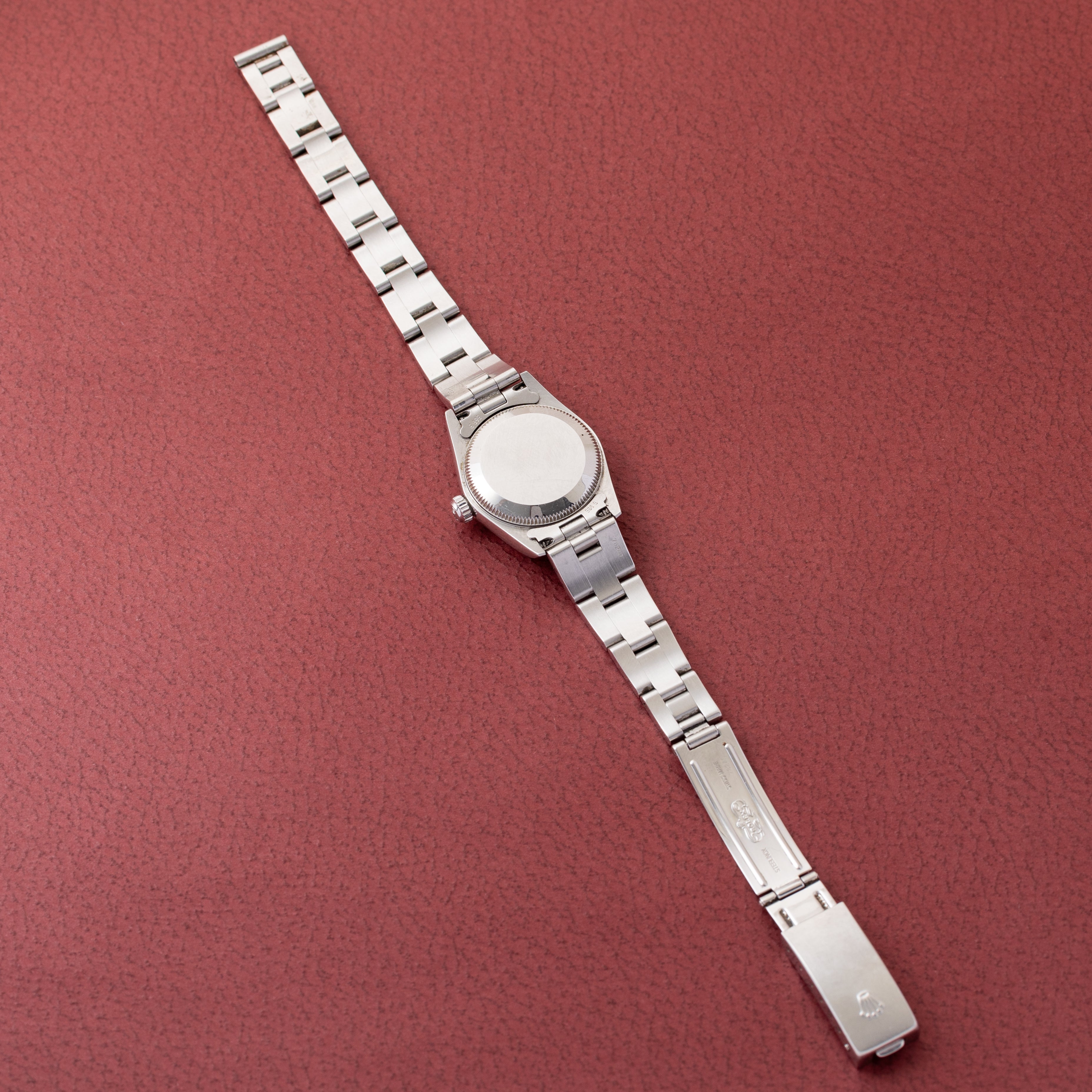 ロレックス レディース 2001年製 オイスターパーペチュアル Ref.76080 シルバーダイヤル