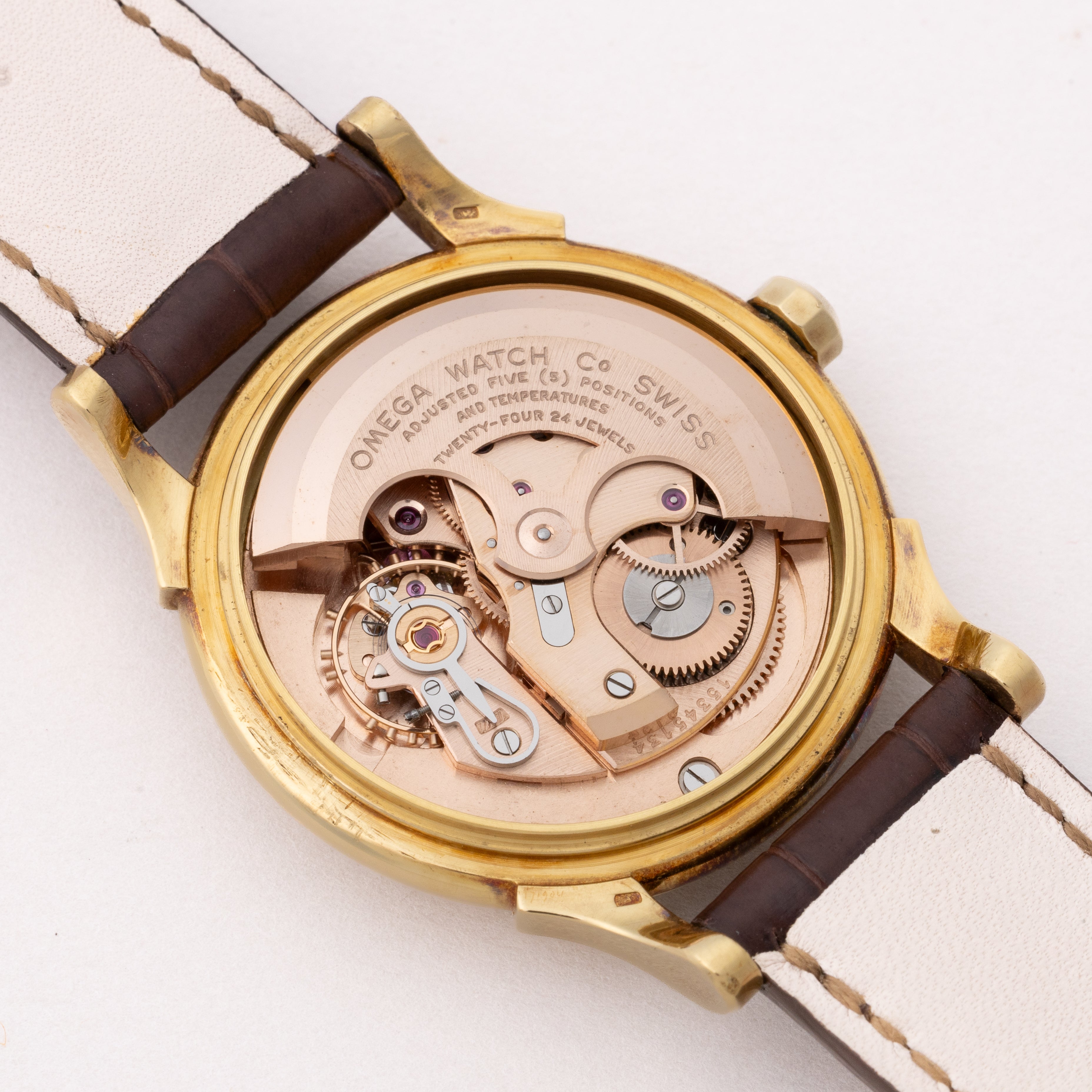 オメガ コンステレーション 1958年製 12角 18金無垢 Ref.2852SC オリジナルツートンダイヤル